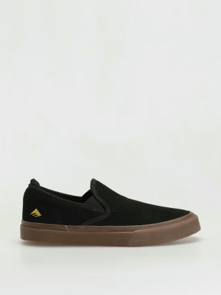 Emerica Wino G6 Slip On Shoes (black/black/gum)