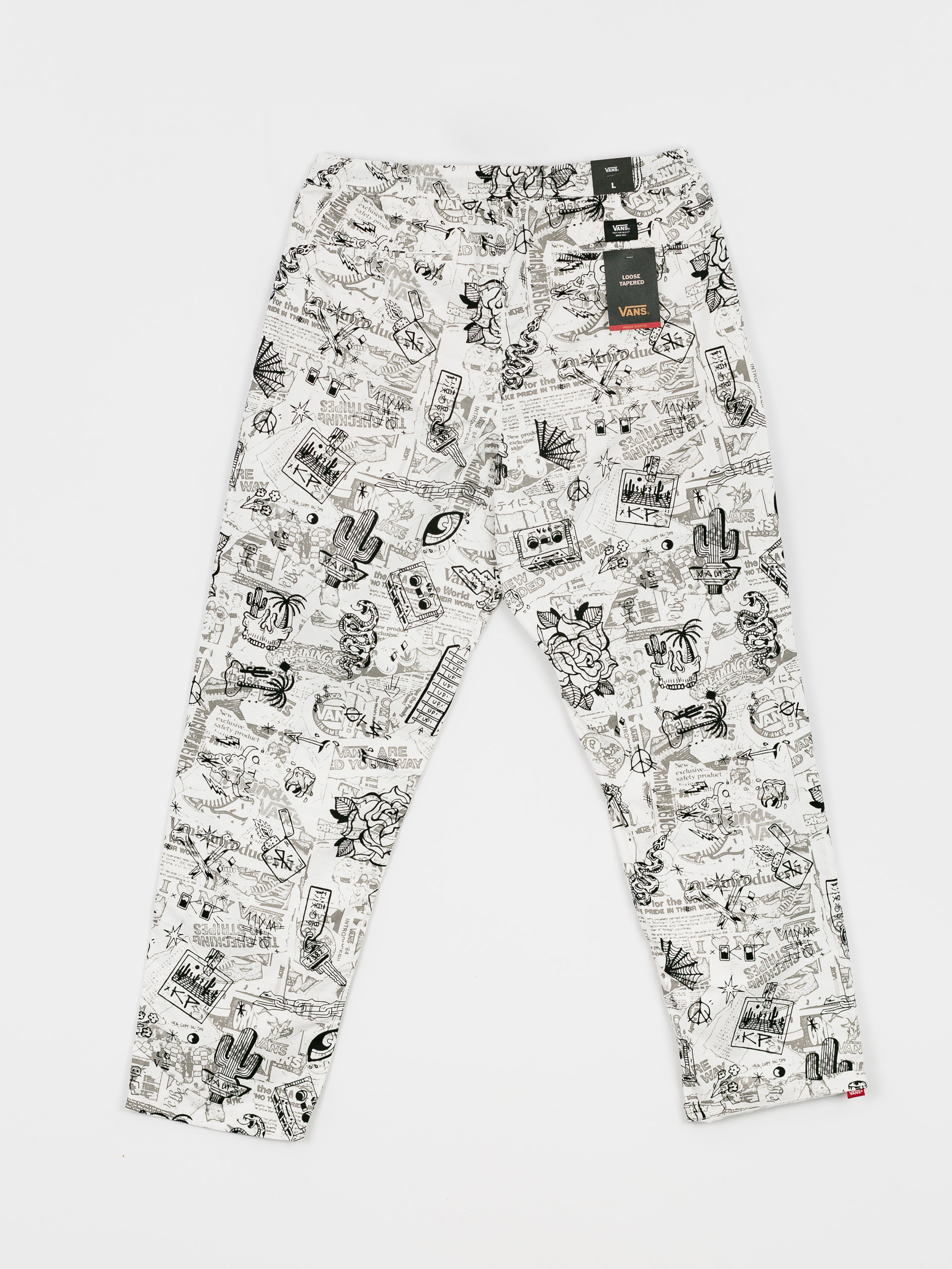 パンツ Kevin pants Vans Kevin Peraza Range Louniwe Tapered Pants - white (kevin
