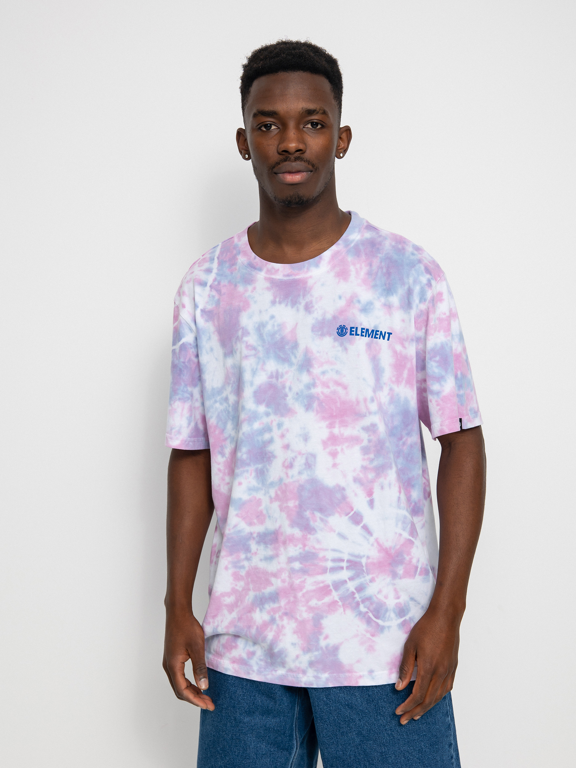 Element Blazin Chest Td T-shirt (tie dye purp)