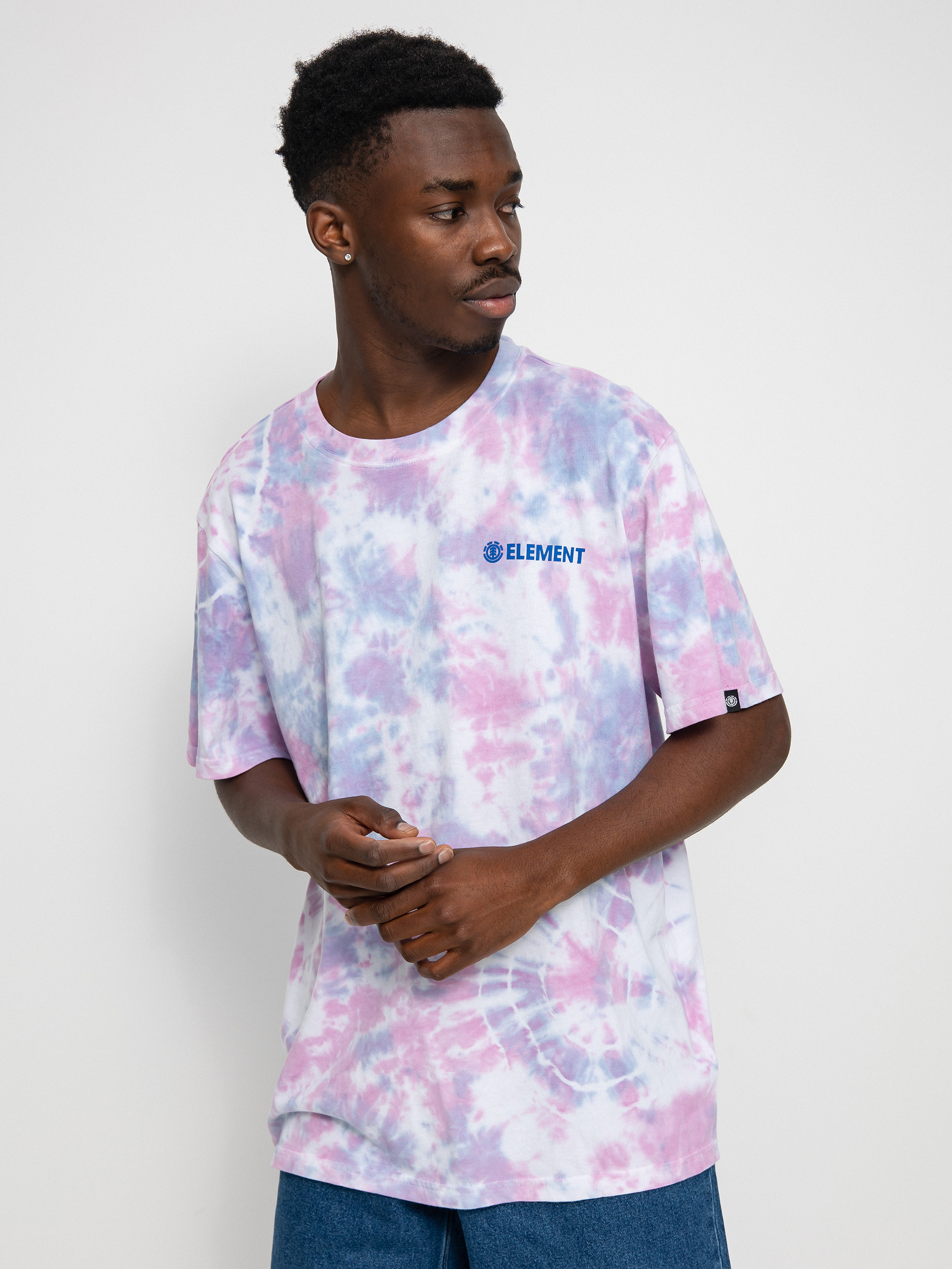 Element Blazin Chest Td T-shirt (tie dye purp)