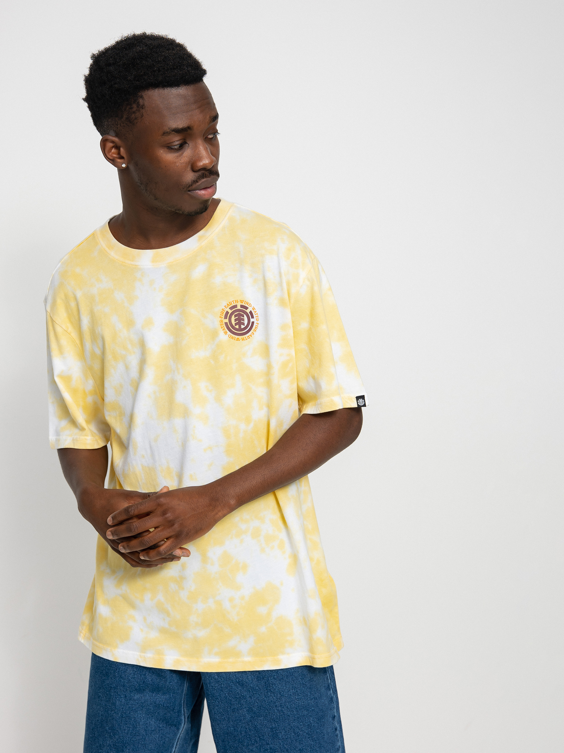 Element Seal Bp Td T-shirt (cream gold tie)