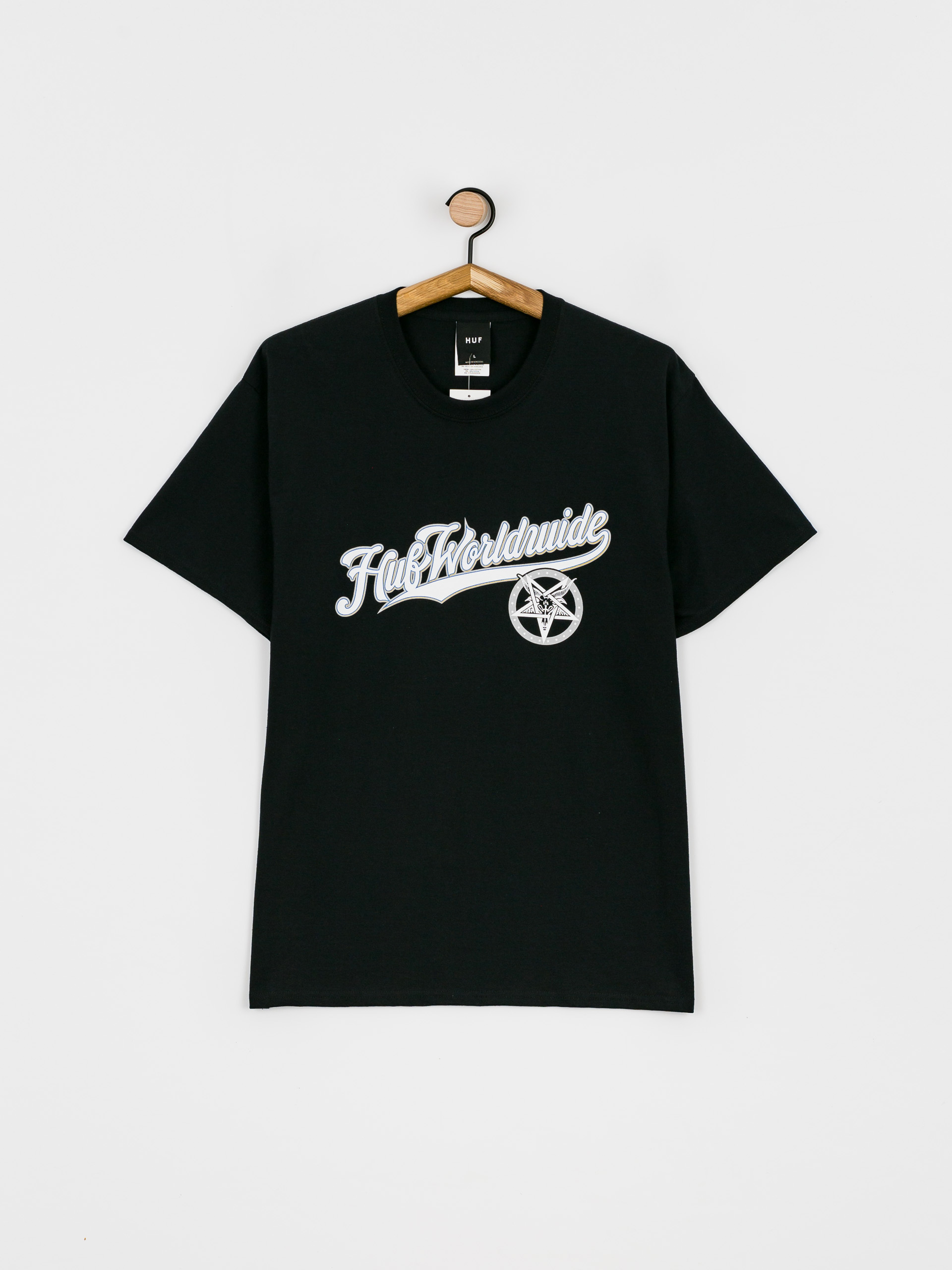 HUF X Thrasher Portola T-shirt (black)