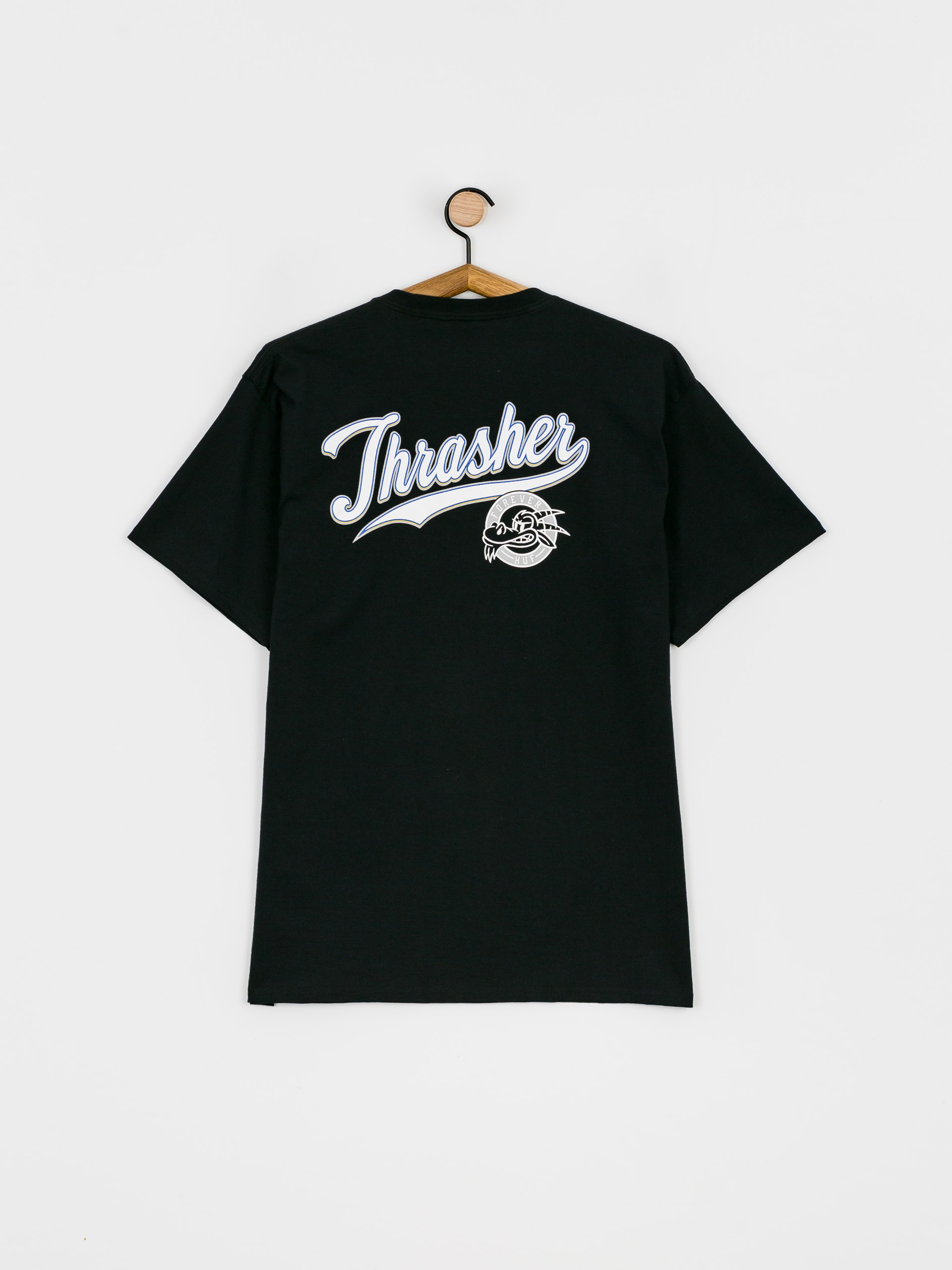 Tシャツ PORTOLA S/S TEE ☆ HUF X THRASHER HUF x THRASHER Portola Black T-Shirt | Zumiez