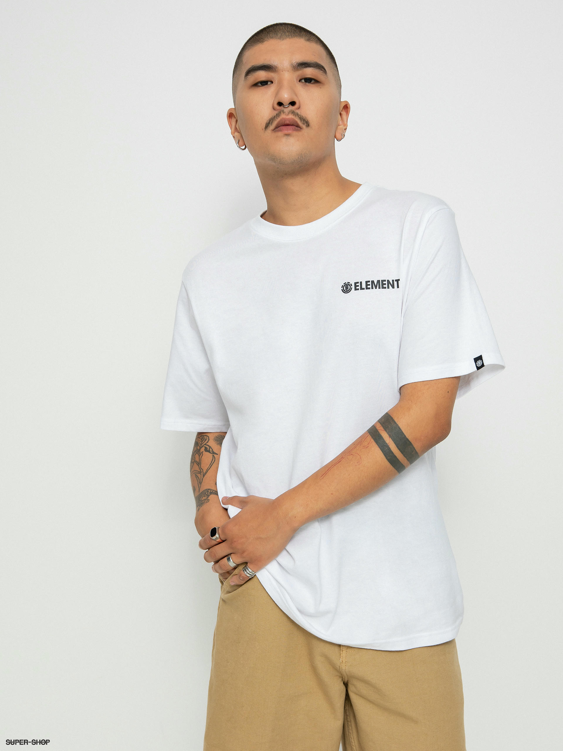 Element Blazin Chest T-shirt (optic white)