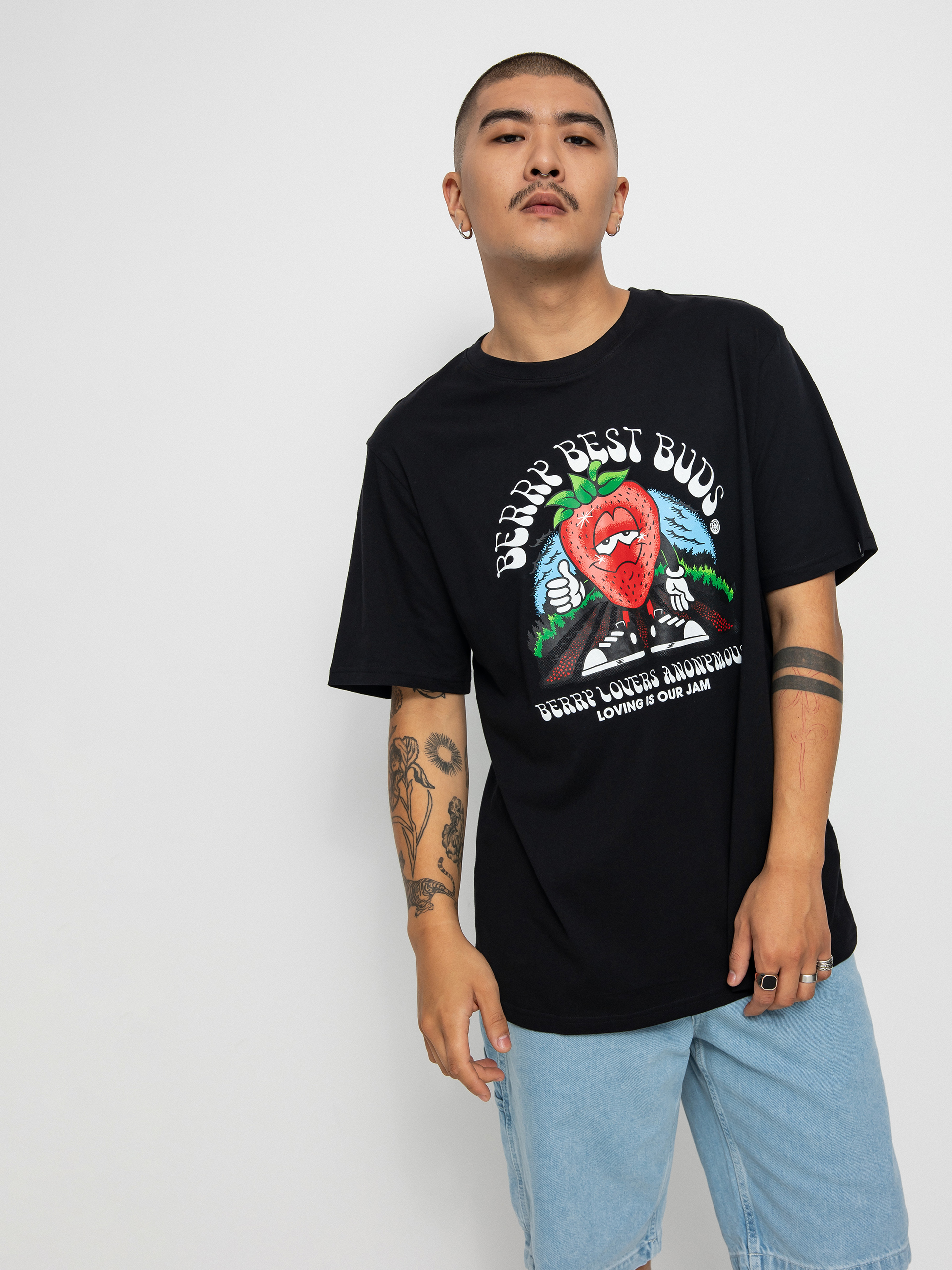 Element Lovers Anonymous T-shirt (flint black)