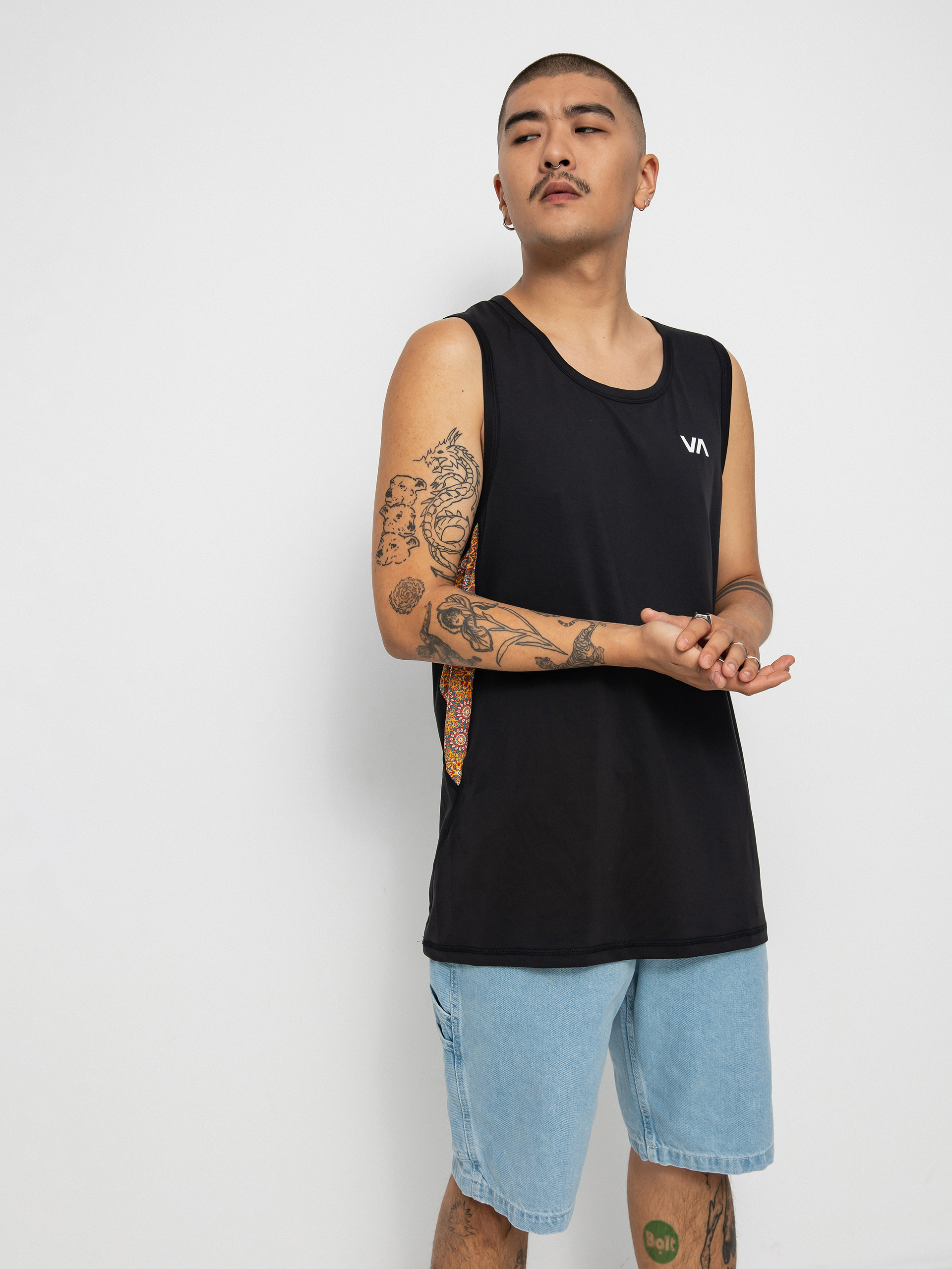 RVCA Koszulka Sport Vent Sl T-shirt (black)