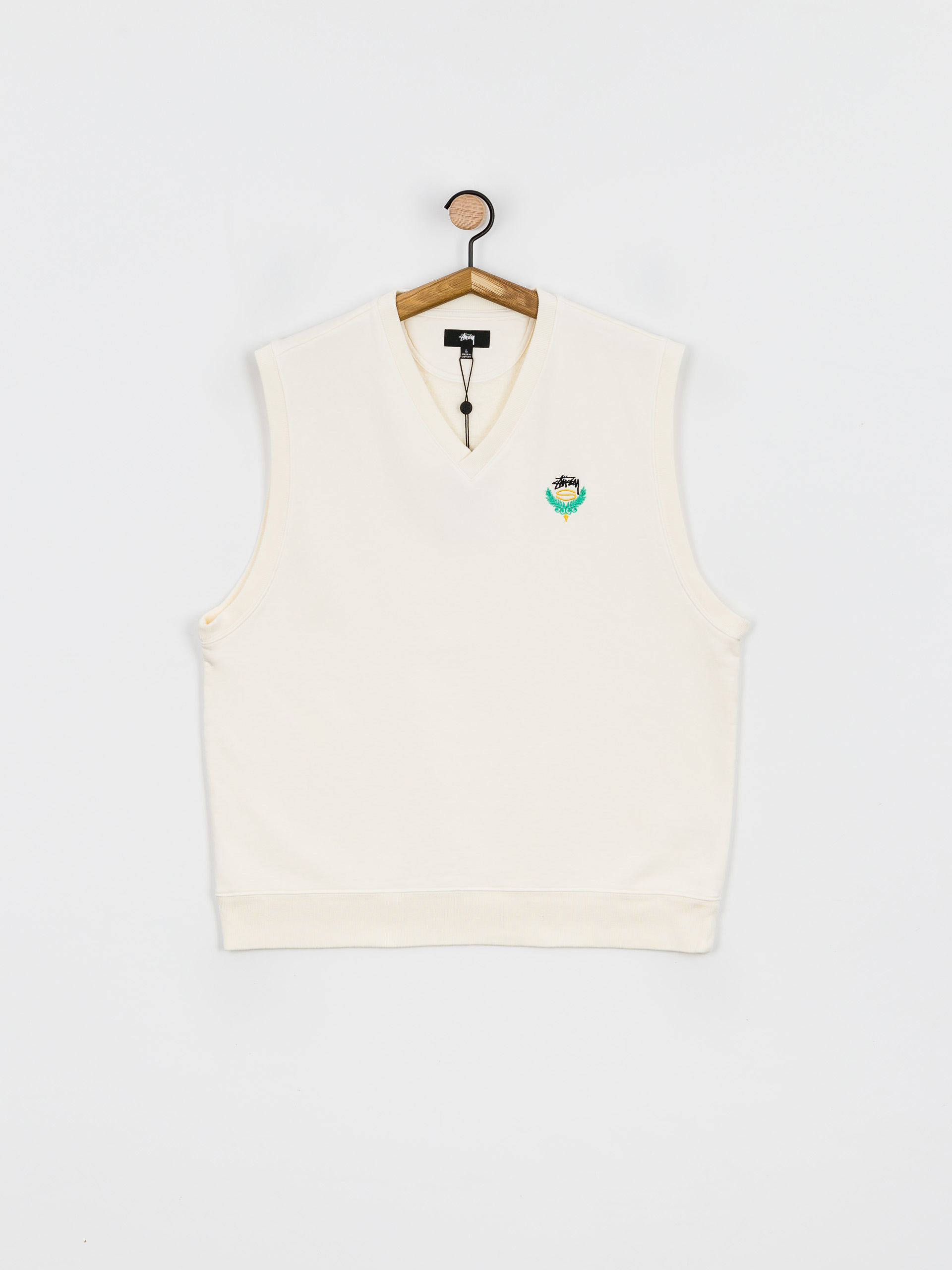 Stussy Fleece Vest (bone)