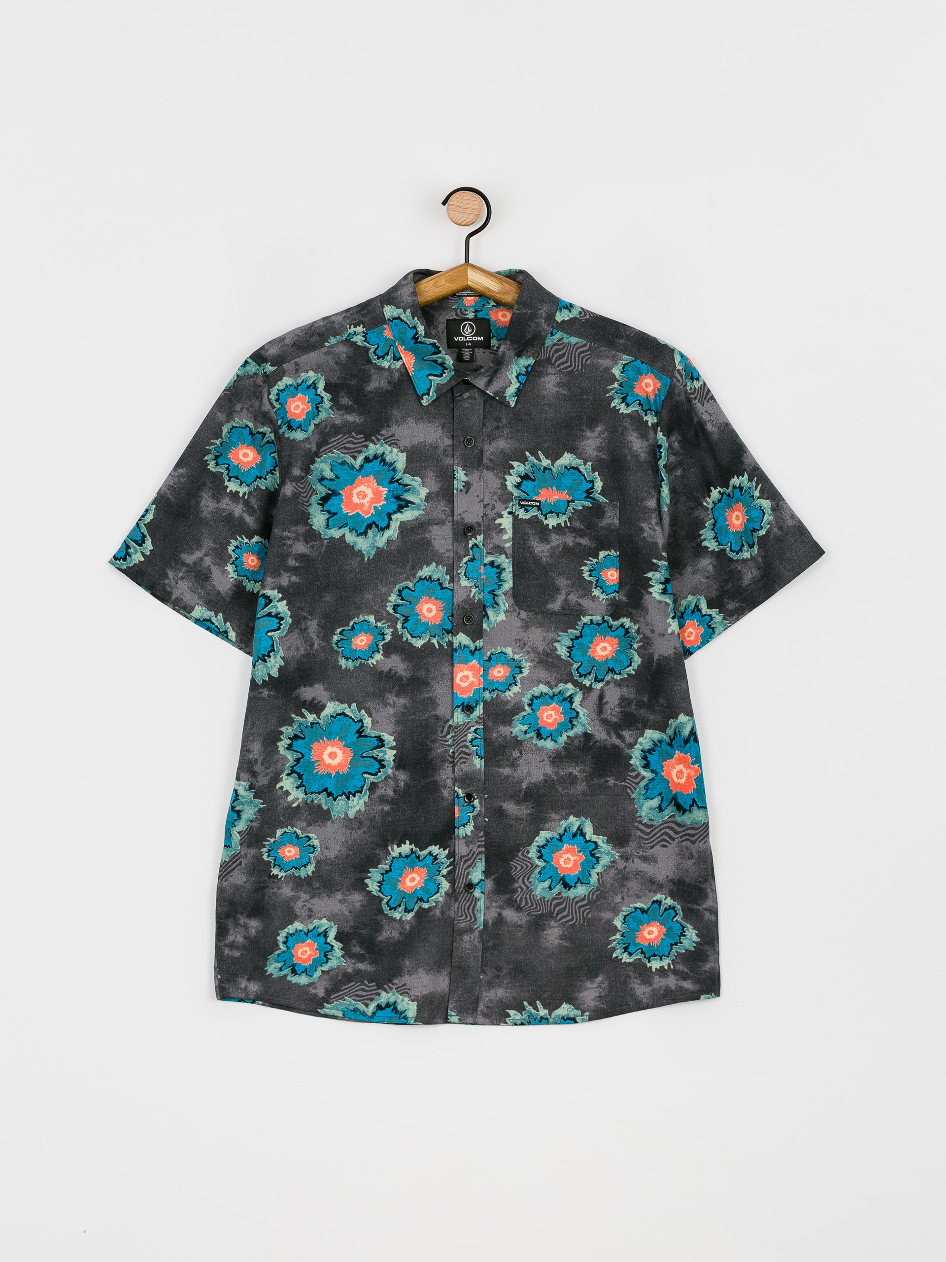 Volcom Medal Petal Shirt (black)