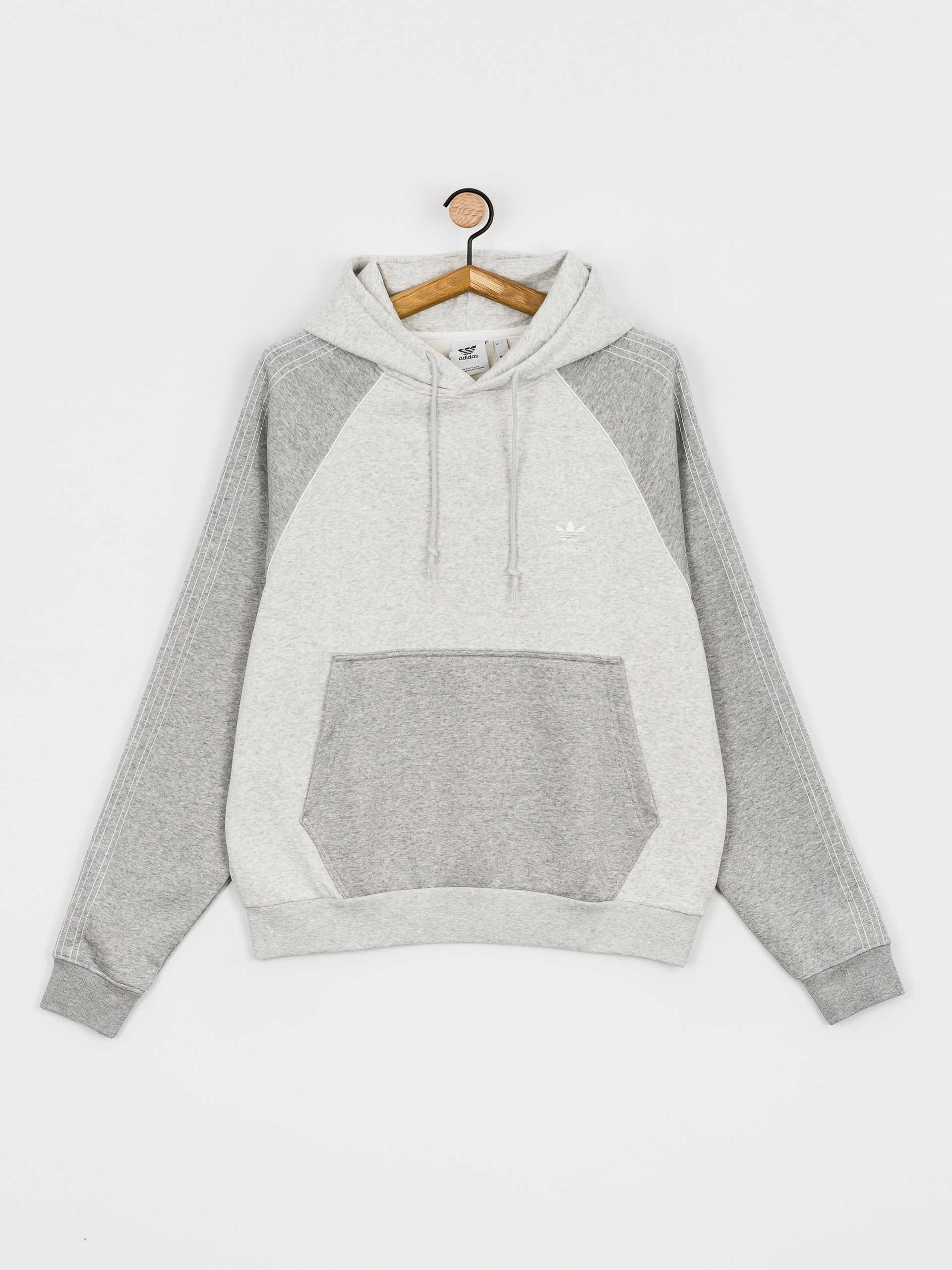 adidas Originals Sst HD Hoodie (lgreyh/mgreyh)
