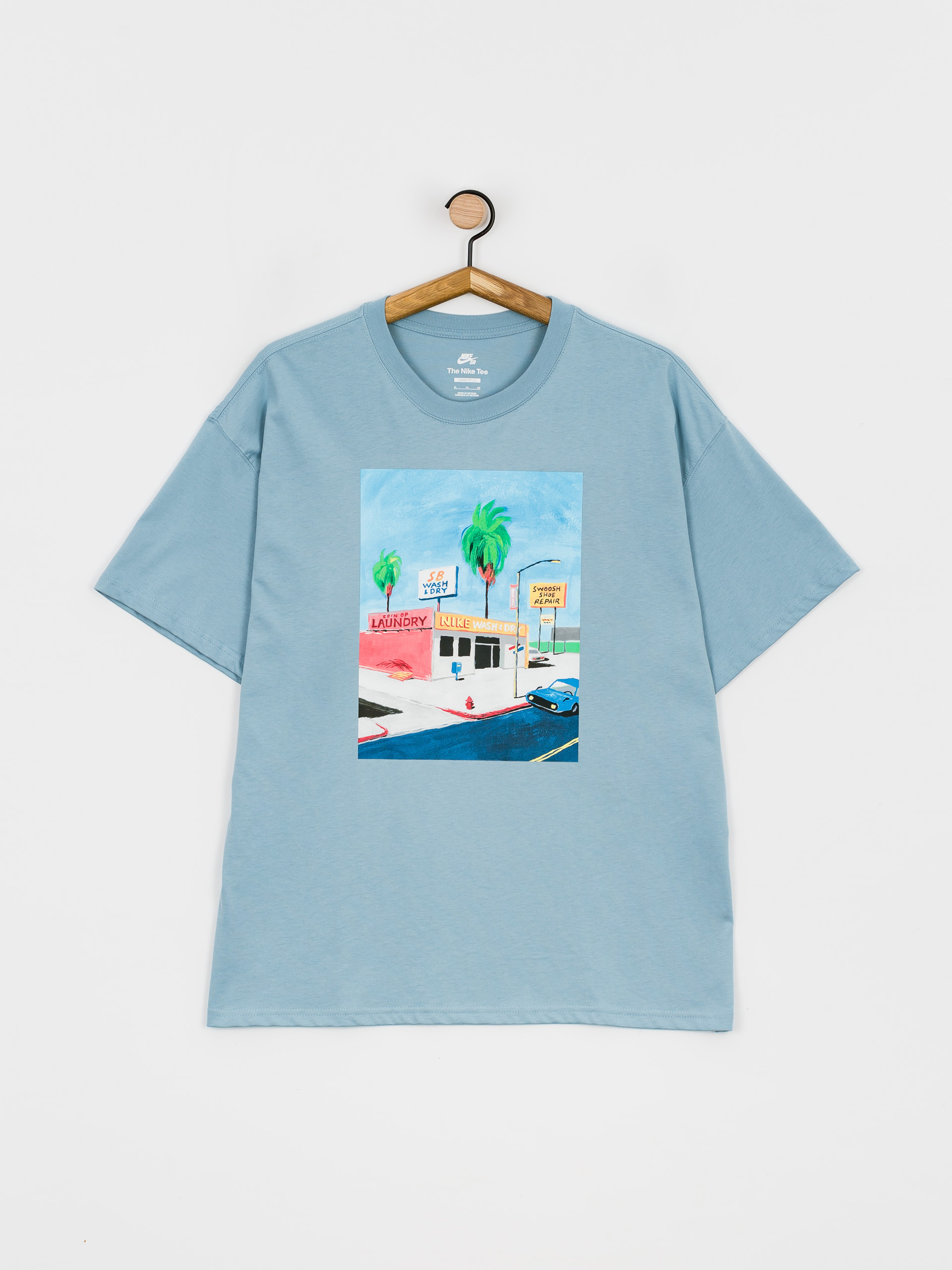 Nike SB Laundry T-shirt (worn blue)