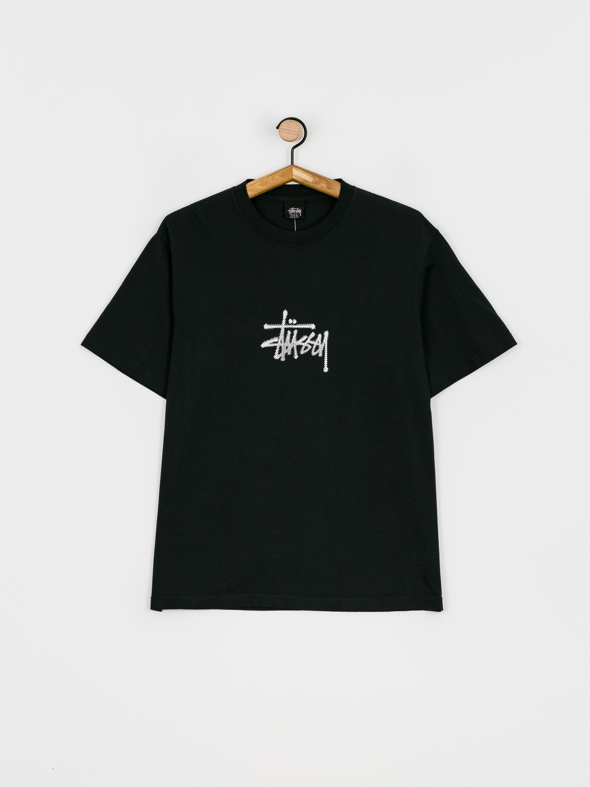 Stussy Surf Tomb Pig. Dyed T-shirt (black)