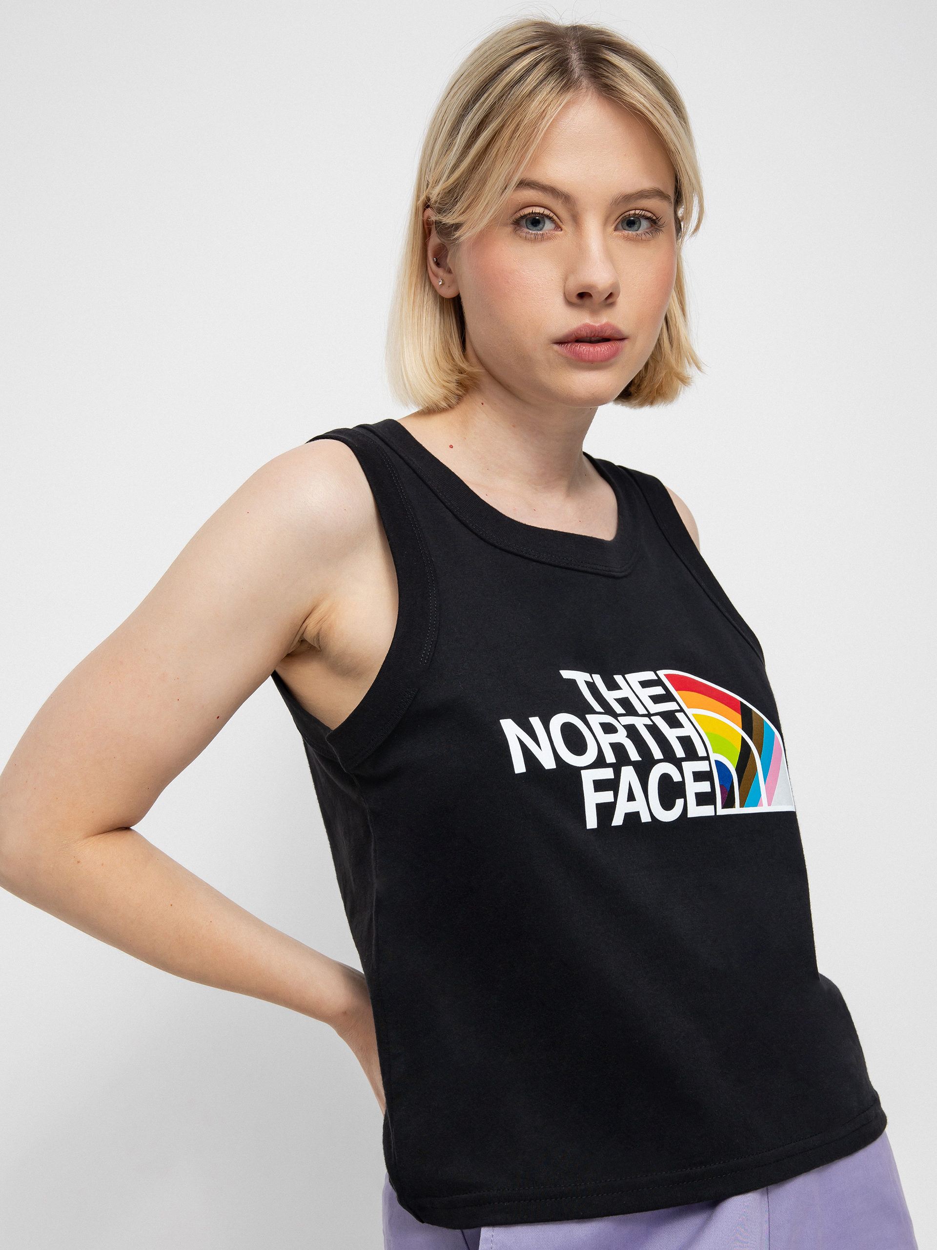 north face pride tank top