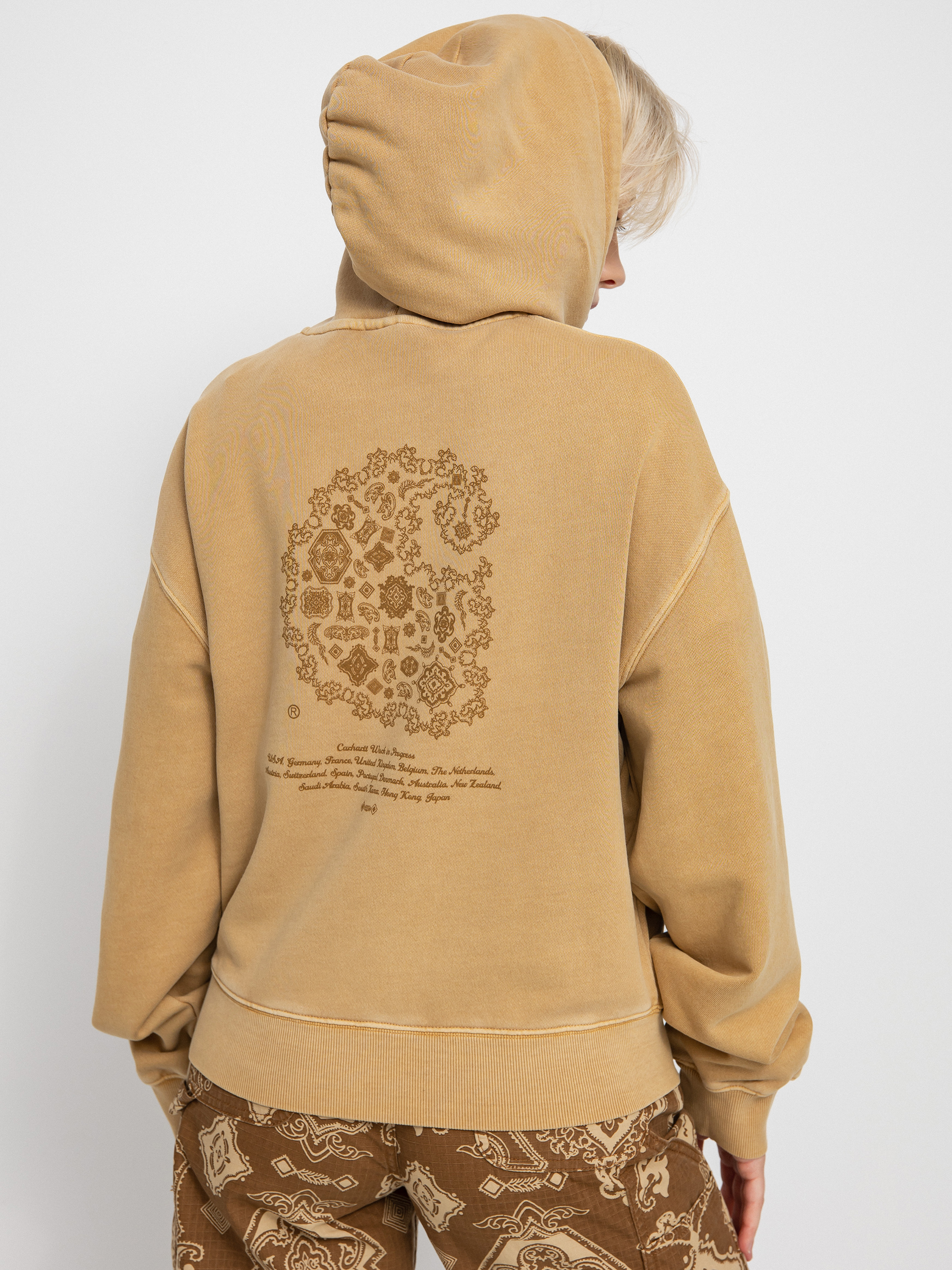 Carhartt WIP Verse C HD Hoodie Wmn brown (dusty h brown)
