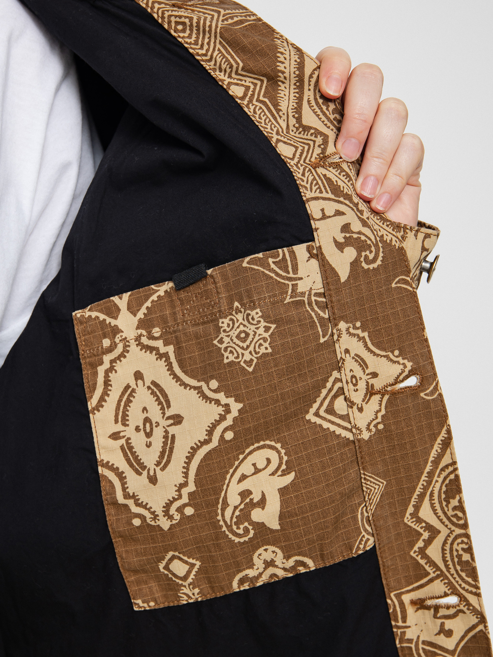 Carhartt WIP Irving Coat Jacke Wmn (verse print/hamilton brown)