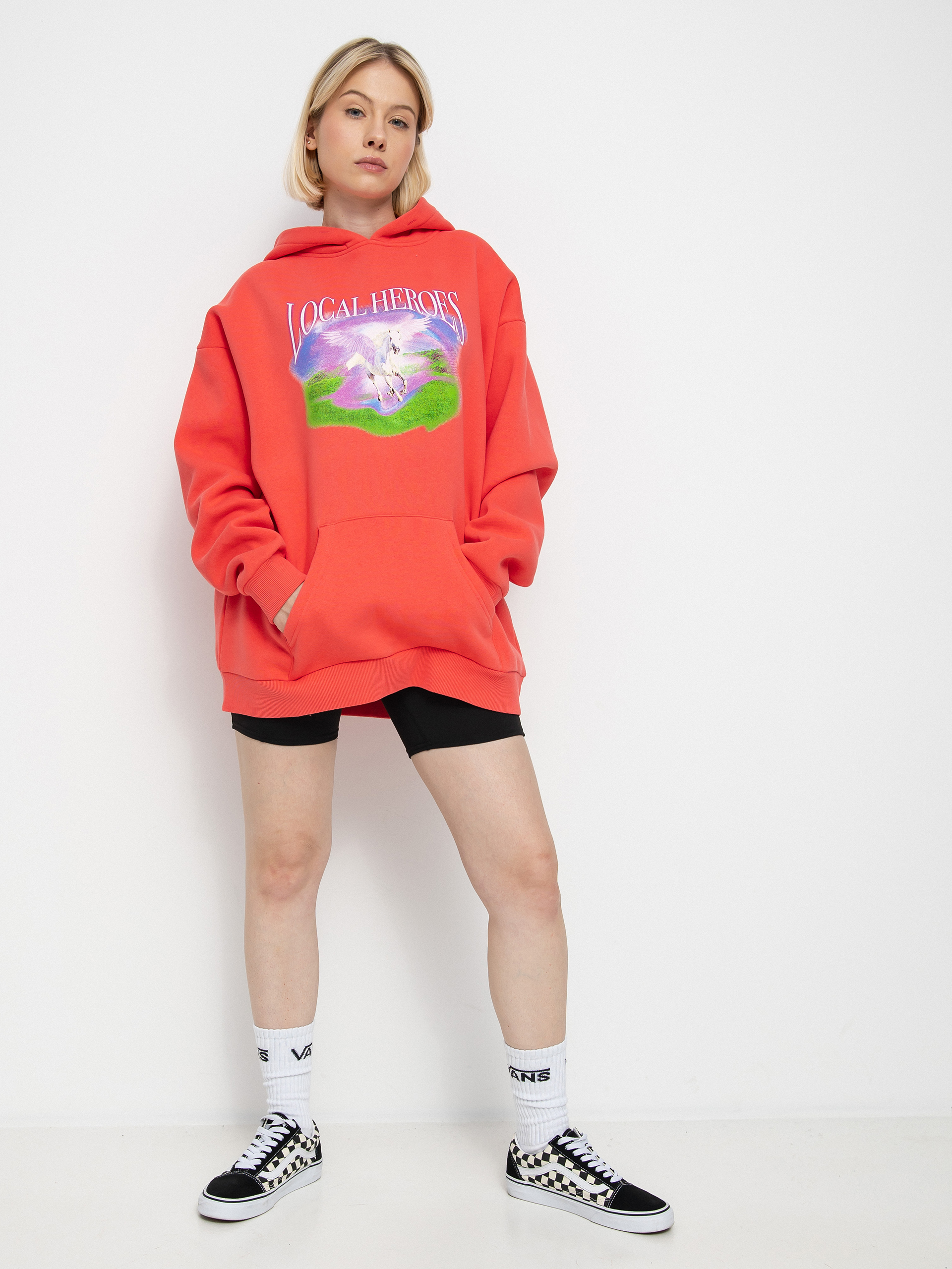 Local Heroes Utopia HD Hoodie Wmn (coral)