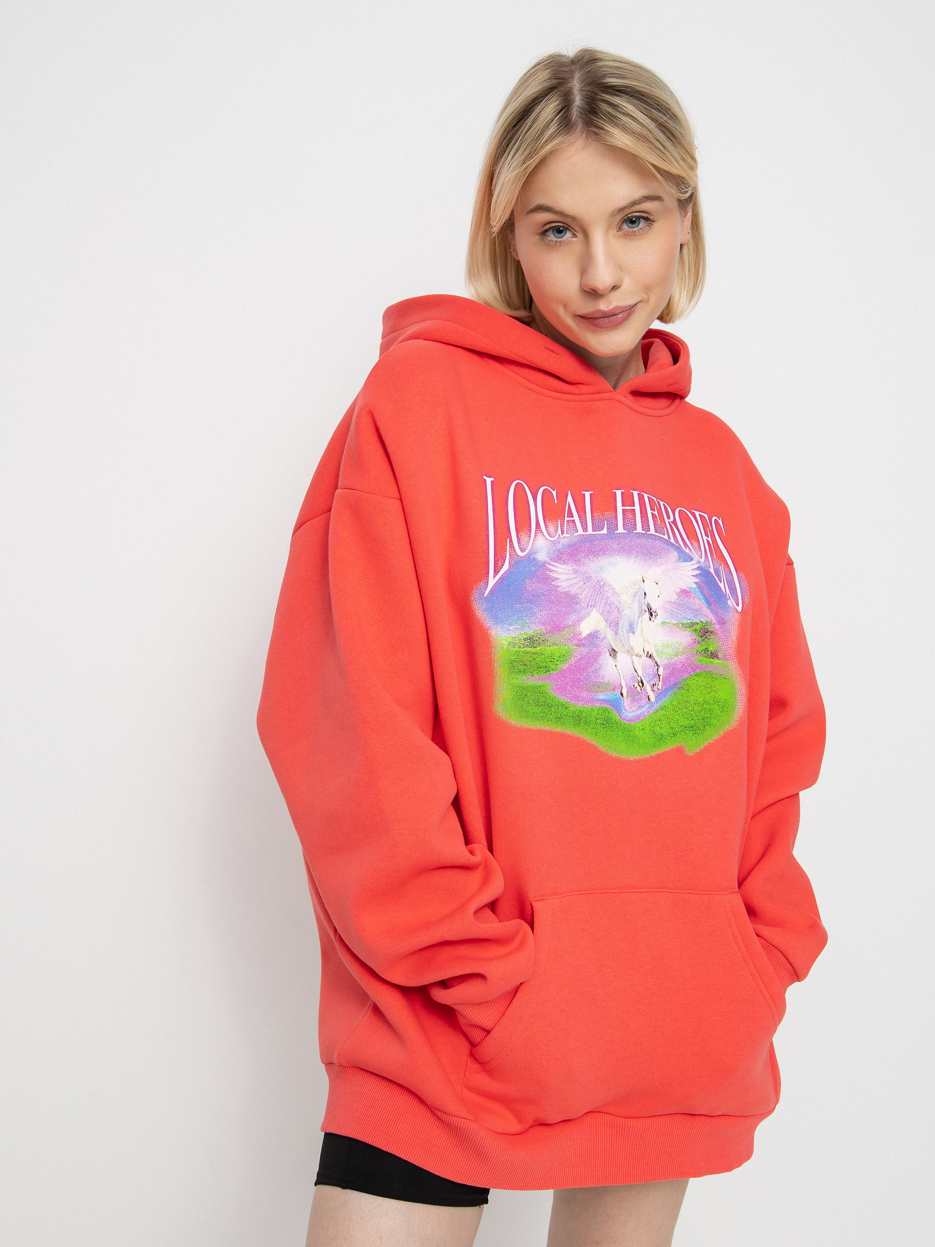 Local Heroes Utopia HD Hoodie Wmn (coral)