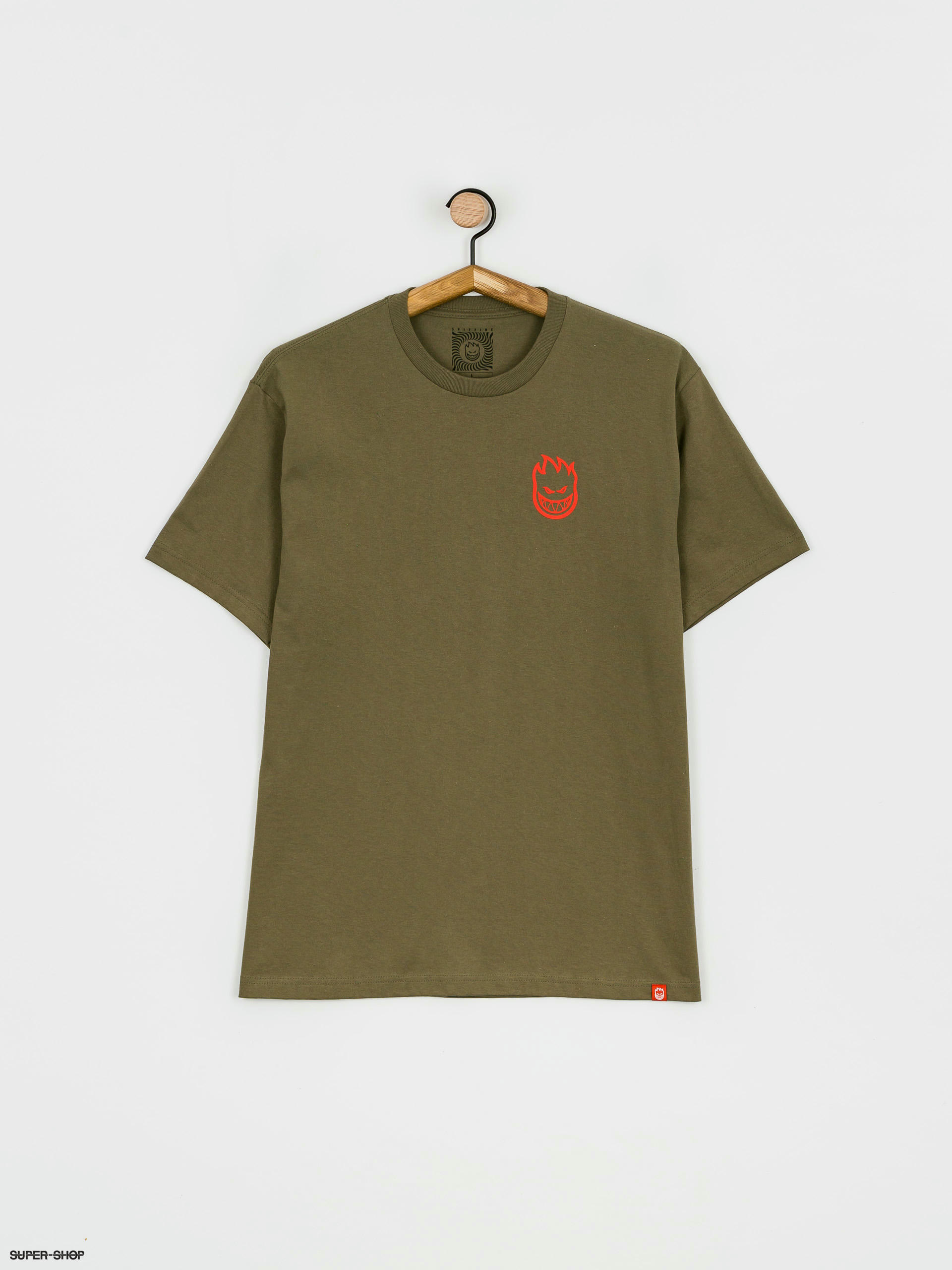 Spitfire Lil Bghd T-shirt (military green/red)