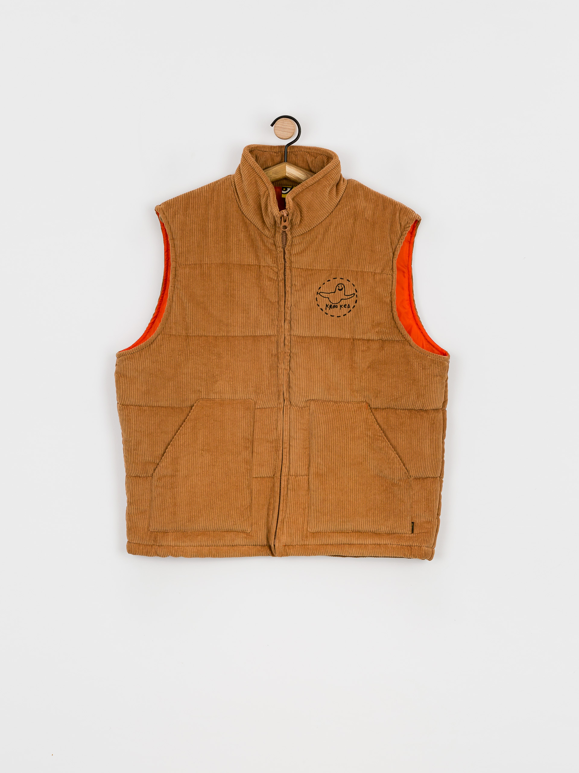 Krooked Trinity Smile Vest (khaki)