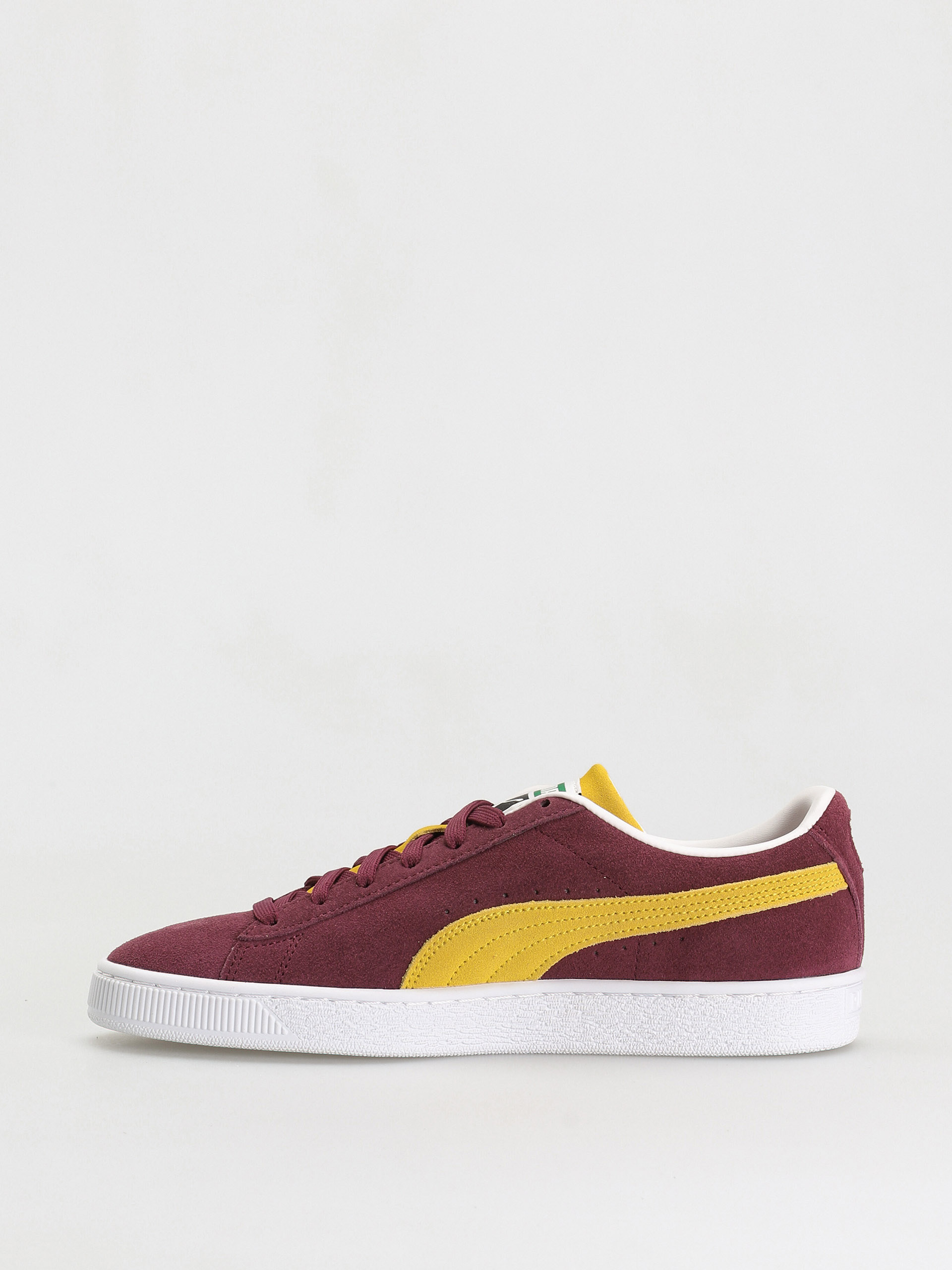 Puma Suede Classic XXI Shoes burgundy grape wine dandelion pwht