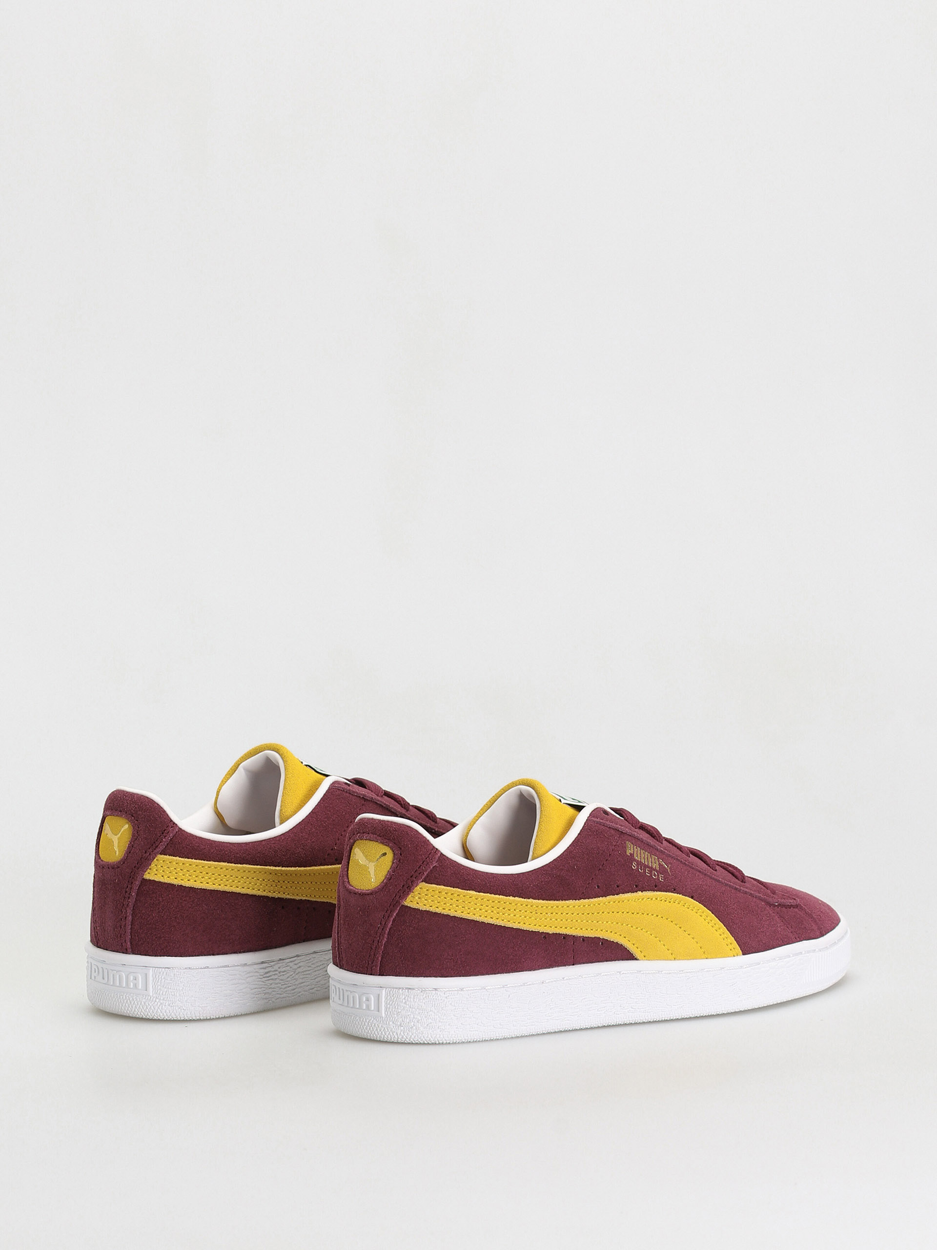 Puma Suede Classic XXI Shoes burgundy grape wine dandelion pwht