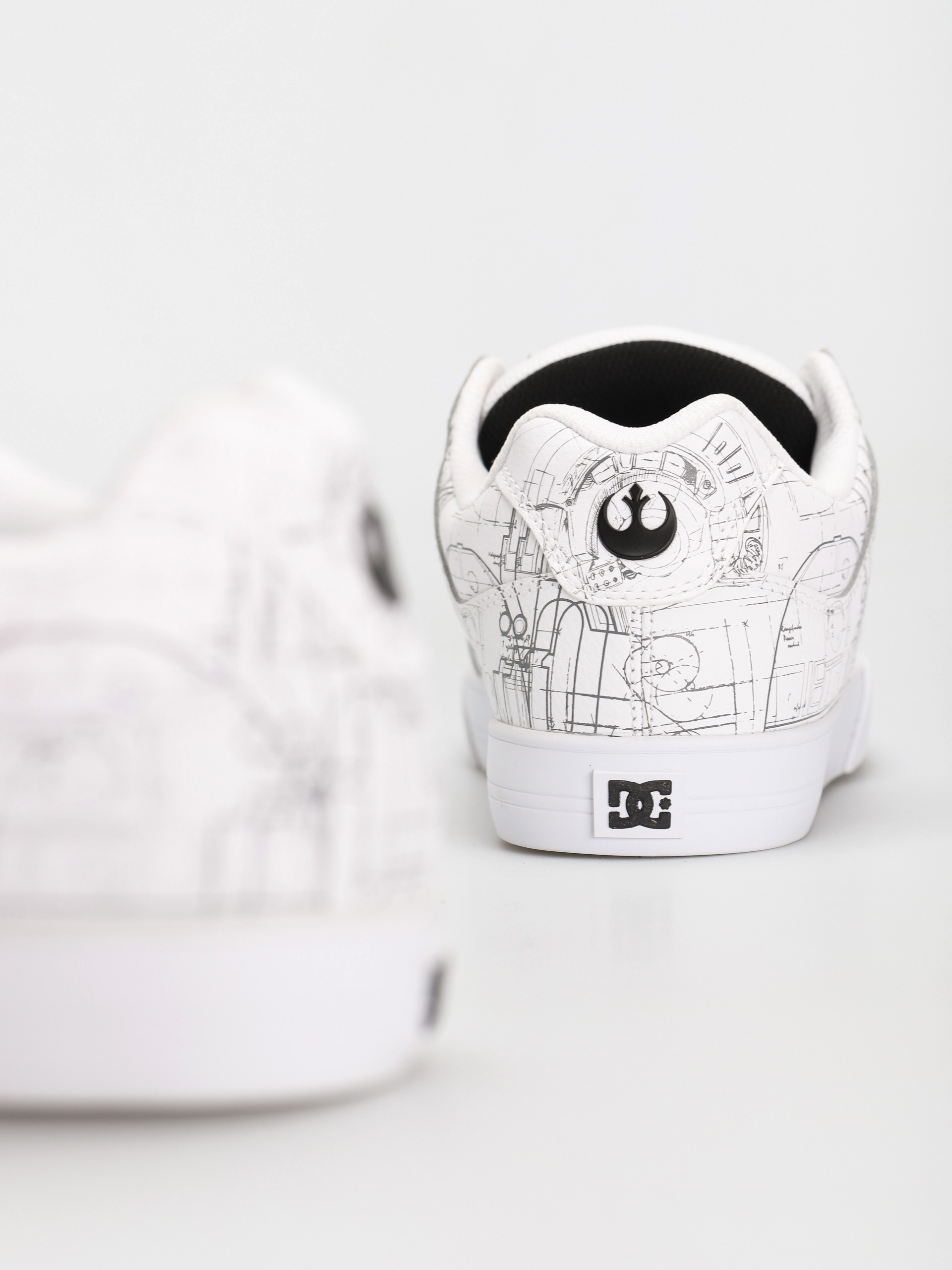 DC X Star Wars Pure Shoes (white/black)
