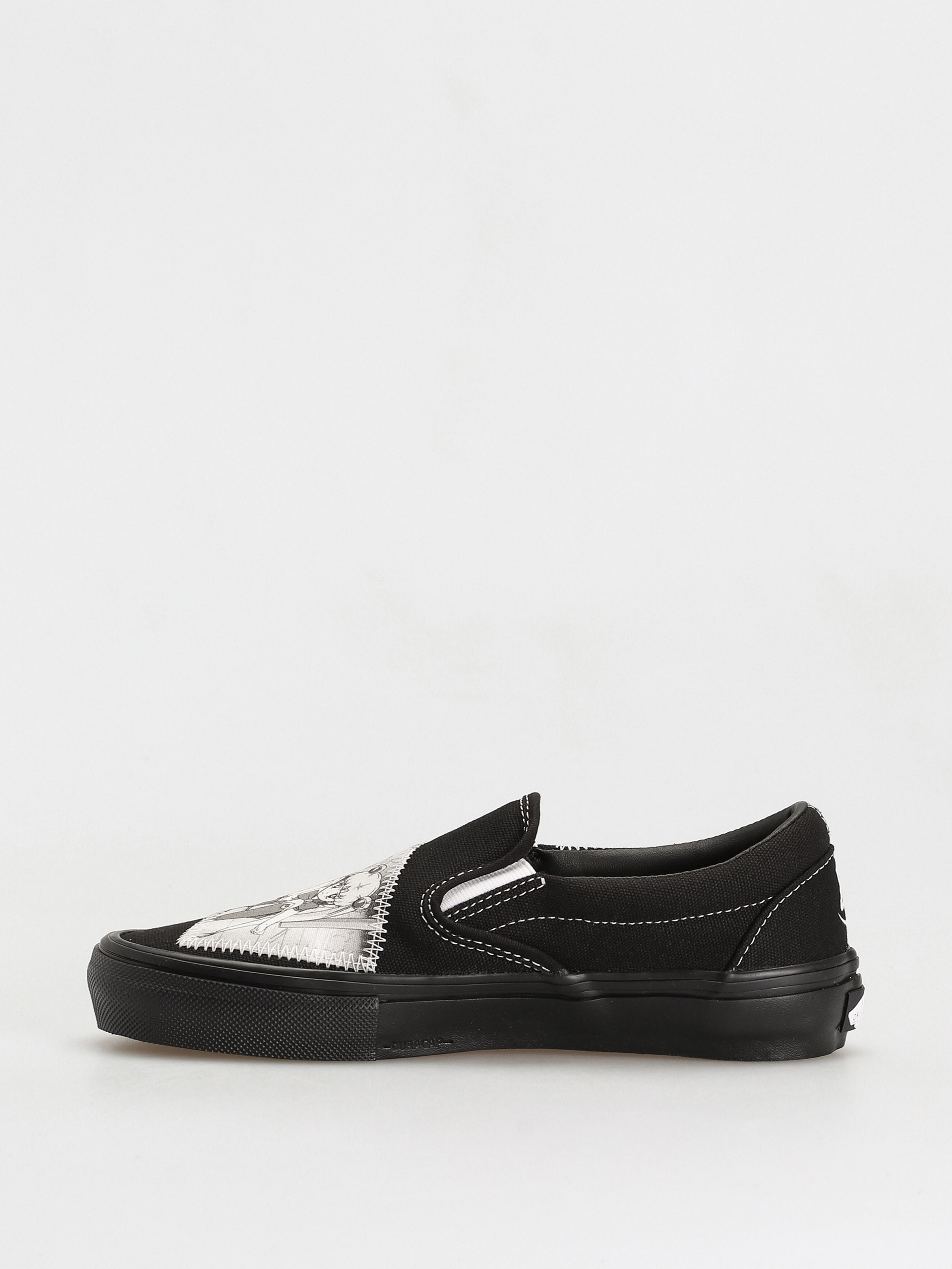 Vans X Sailor Moon Skate Slip On Shoes (pretty guardian sailor moon white/black)