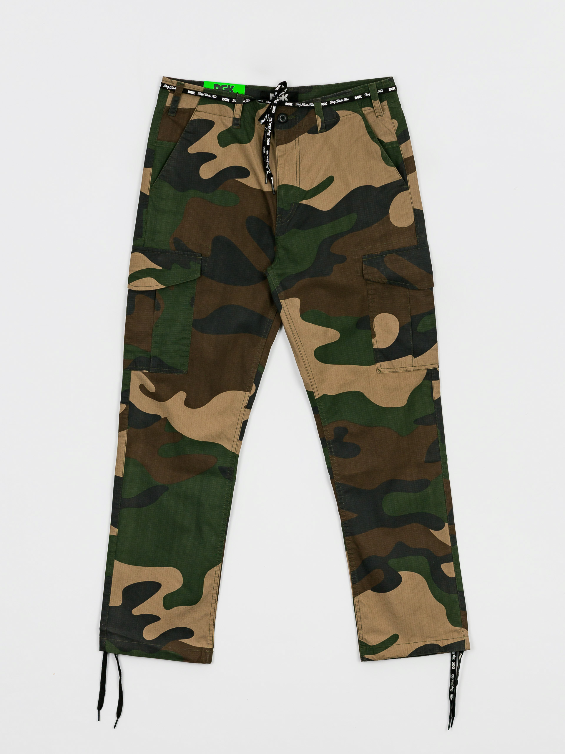 DGK Cargo Pants (big woods camo)