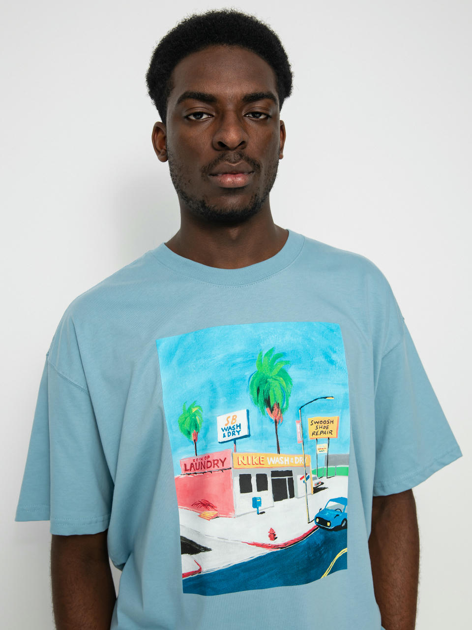 Nike SB Laundry T-shirt (worn blue)
