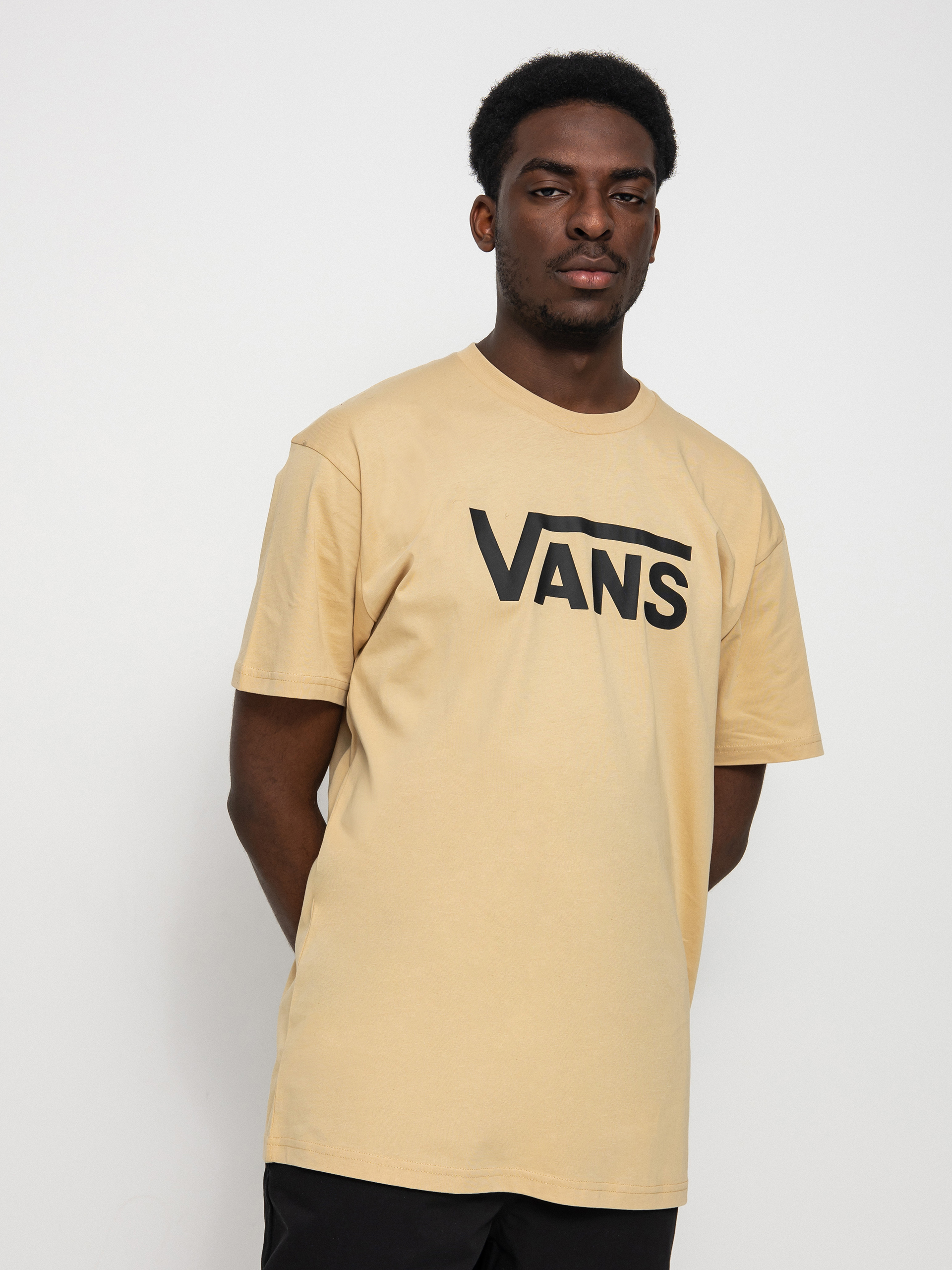 Vans Classic T-shirt (taos taupe/black)