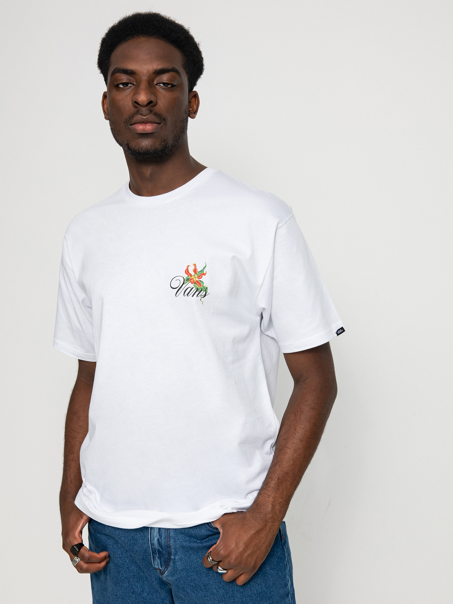 Vans Fatal Floral T-shirt (fatal floral white)