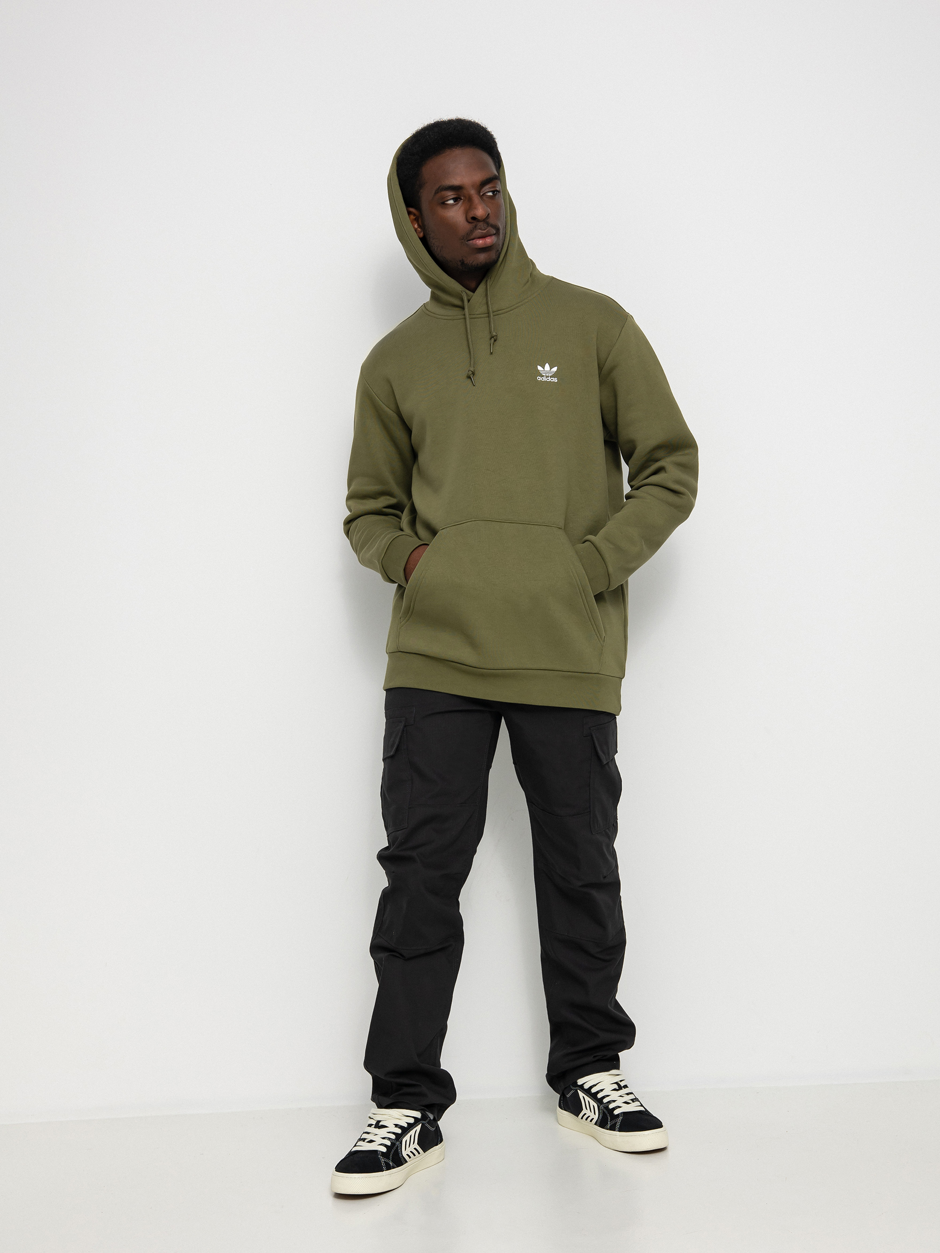 adidas Originals Essential HD Hoodie (focus olive)