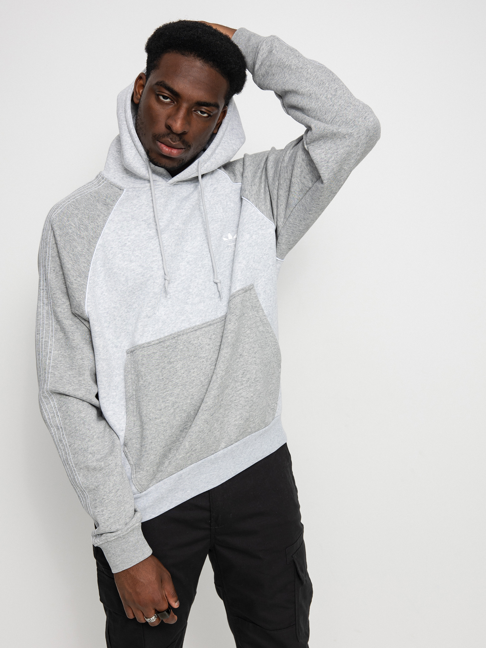 adidas Originals Sst HD Hoodie (lgreyh/mgreyh)