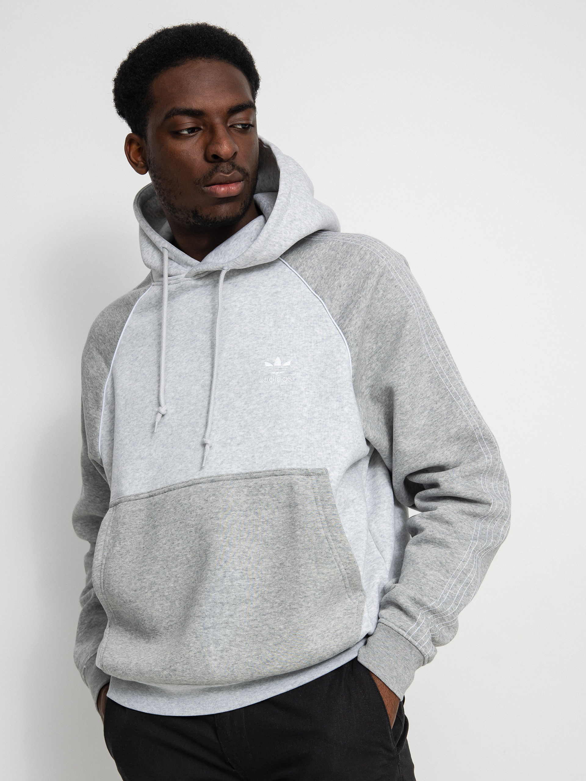 adidas Originals Sst HD Hoodie (lgreyh/mgreyh)