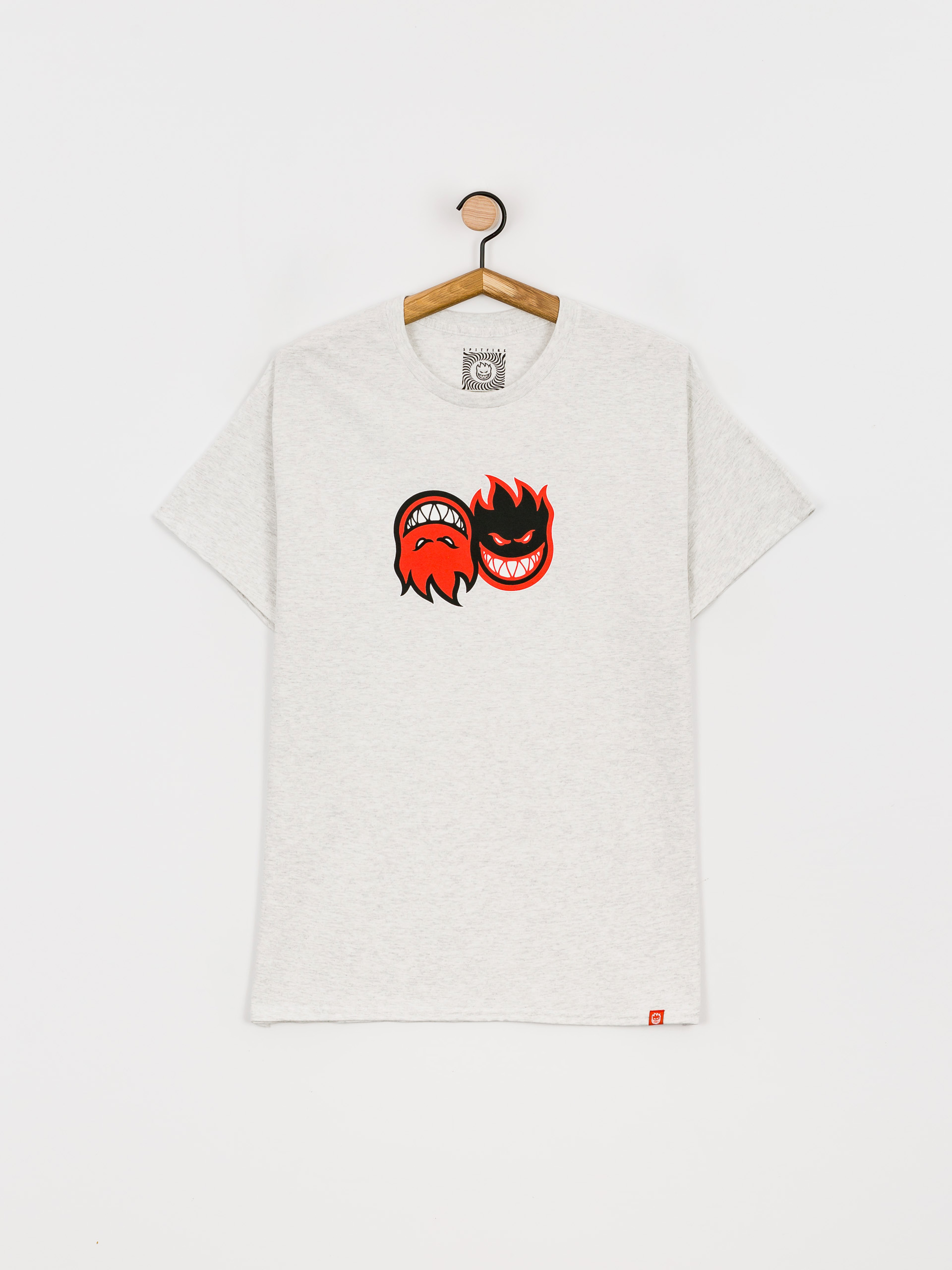 Spitfire Eternal T-shirt (ash/red)