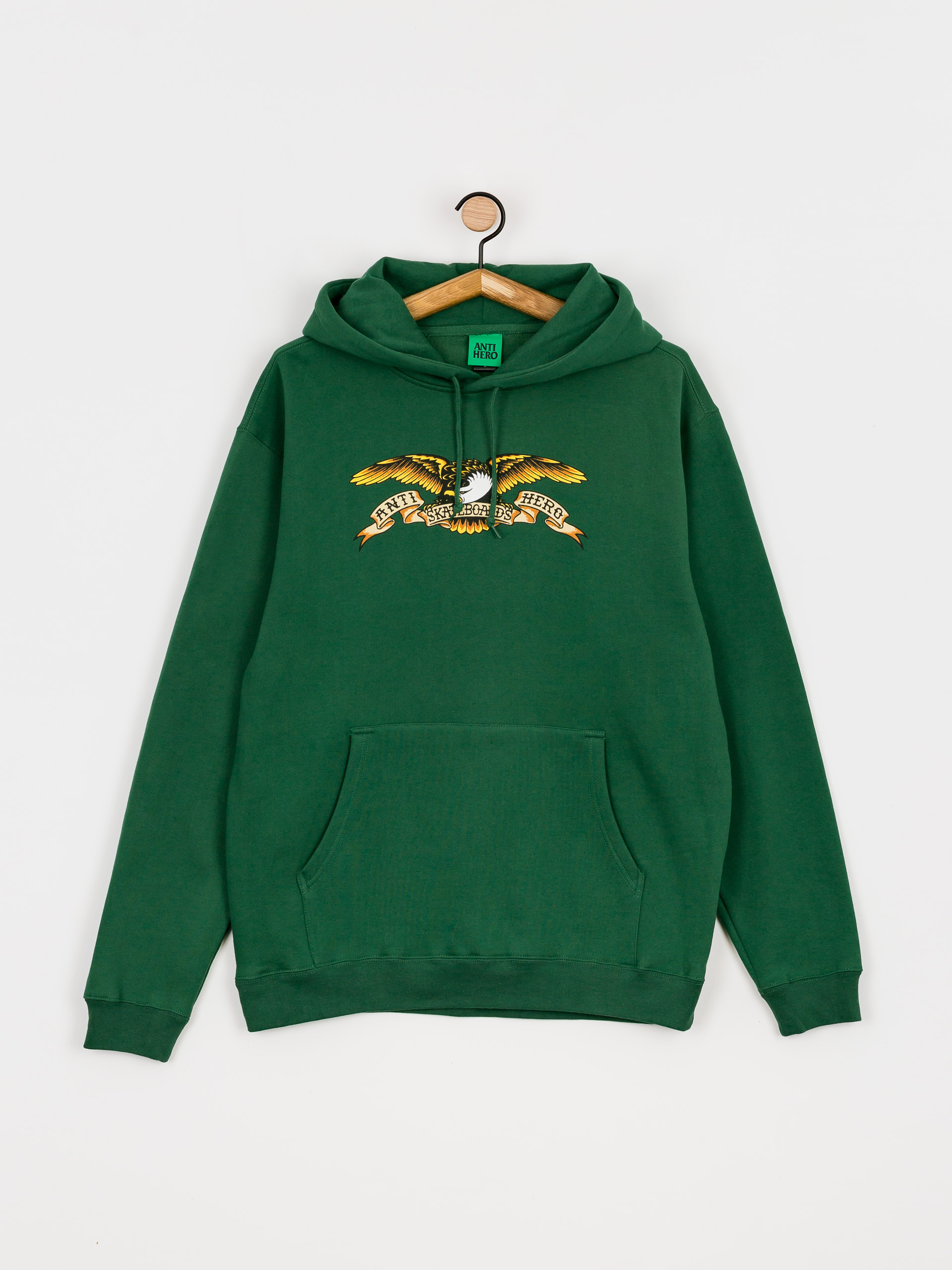Antihero Eagle HD Hoodie (dark green/brown)
