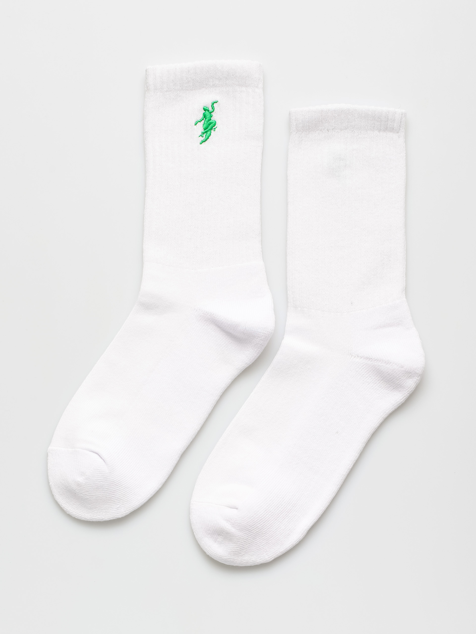 Polar Skate No Comply Socken (white/green)