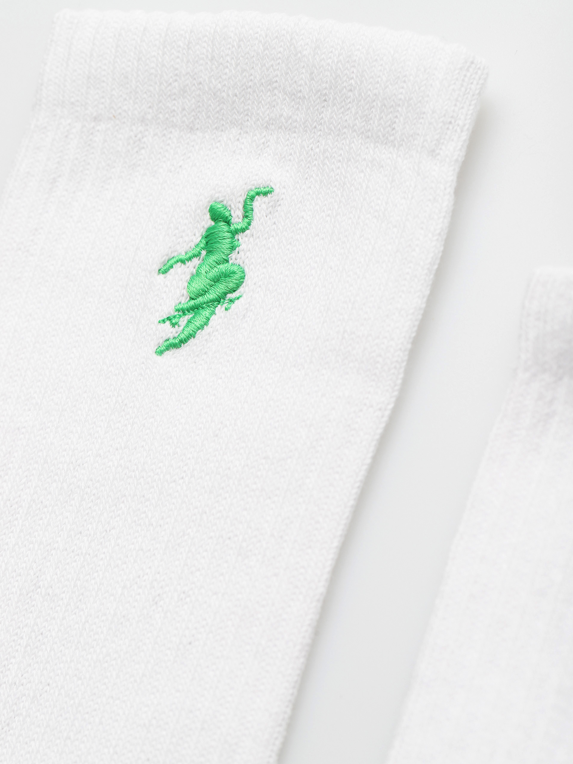 Polar Skate No Comply Socken (white/green)