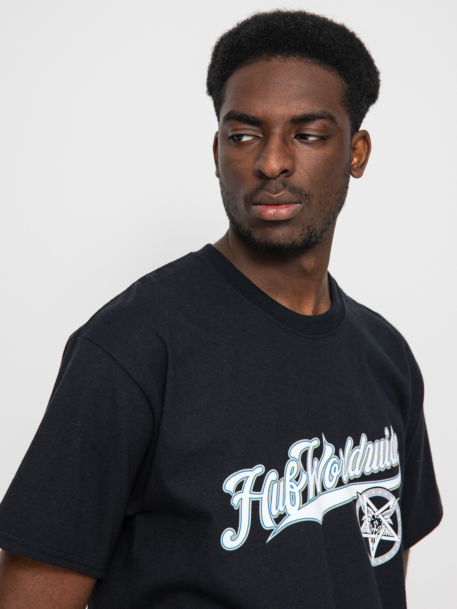 HUF X Thrasher Portola T-shirt (black)