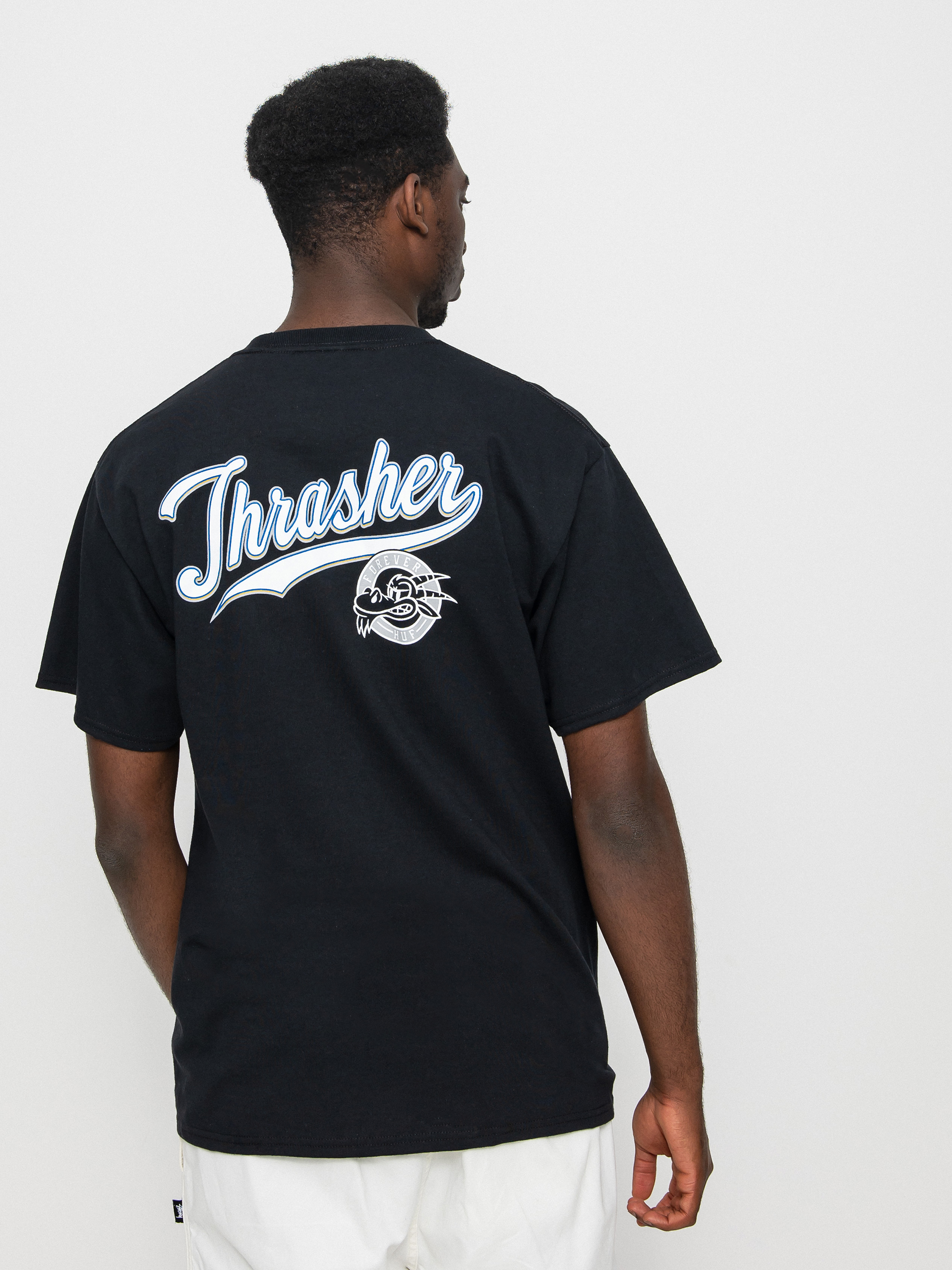 HUF X Thrasher Portola T-shirt (black)