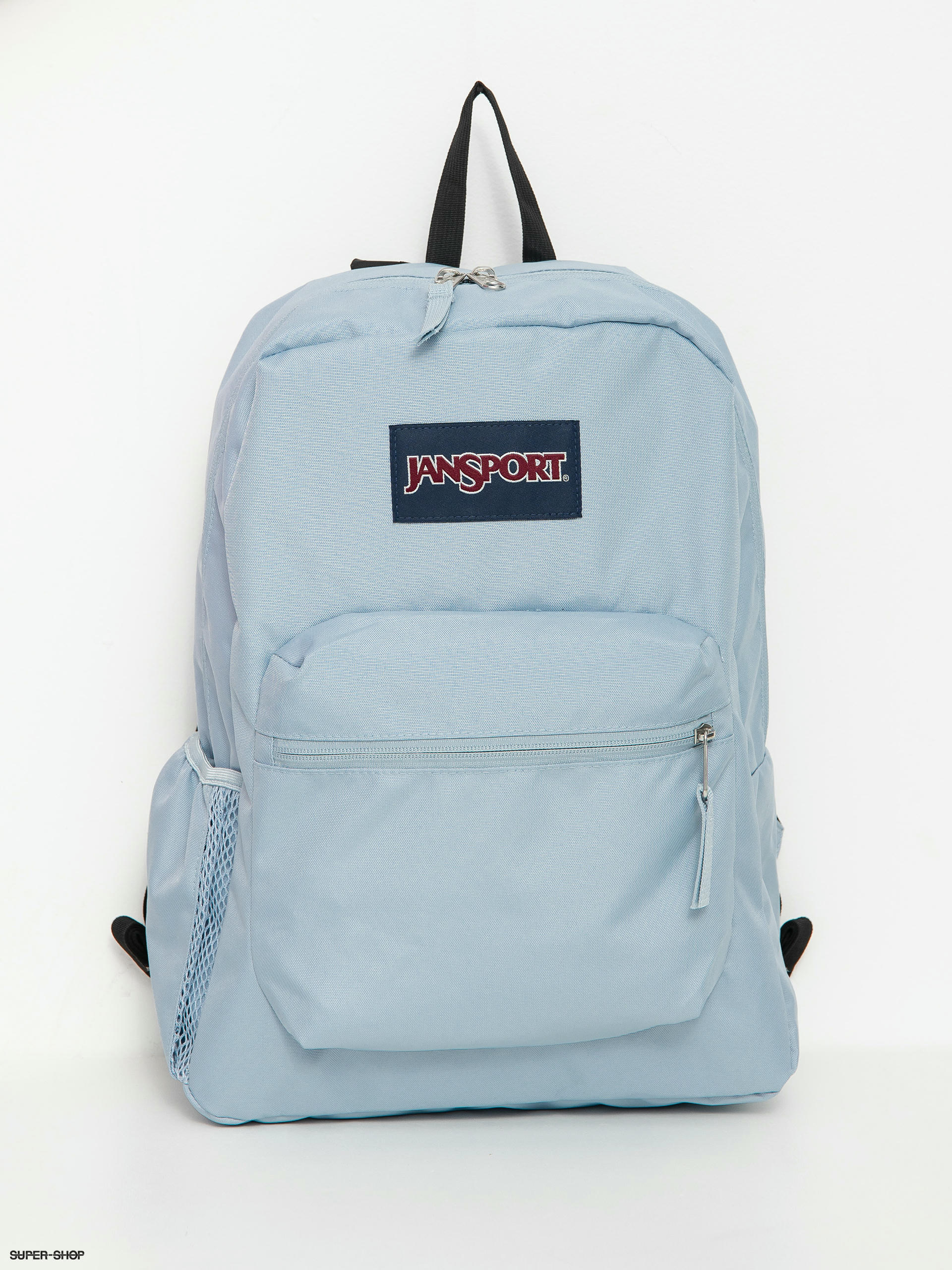 Baby blue jansport outlet backpack