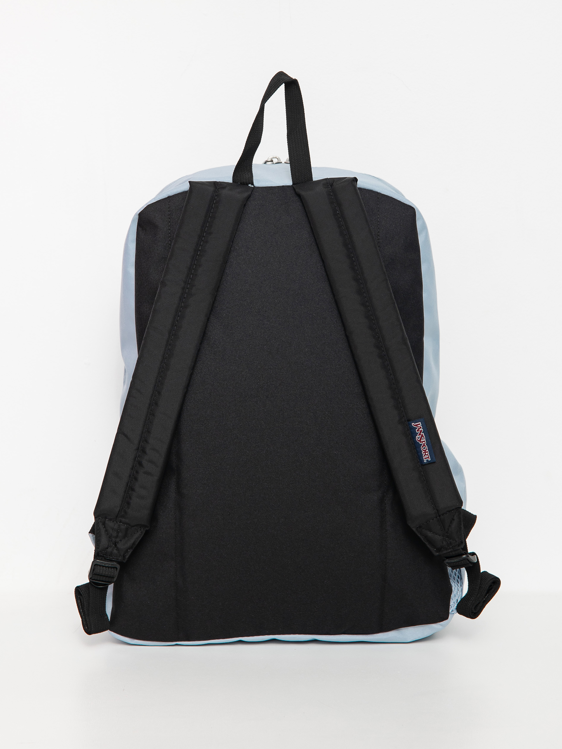 Blue and clearance black jansport backpack