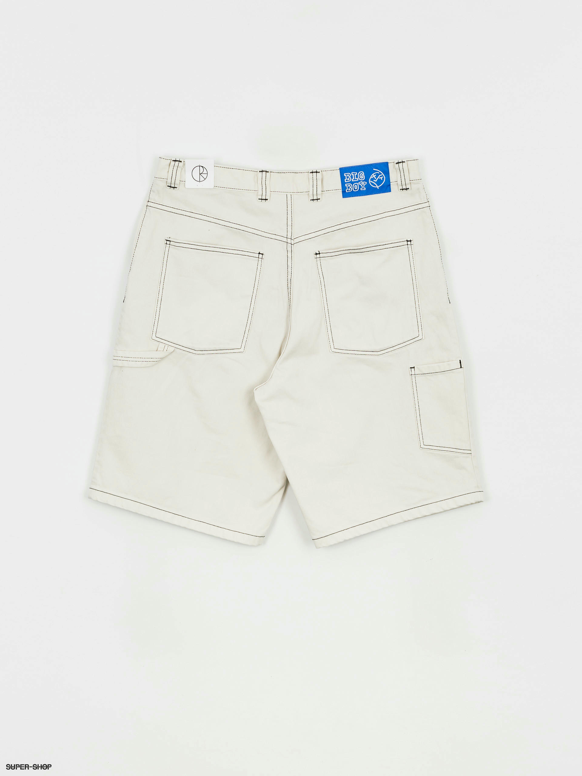 Polar Skate Big Boy Work Shorts (washed white)