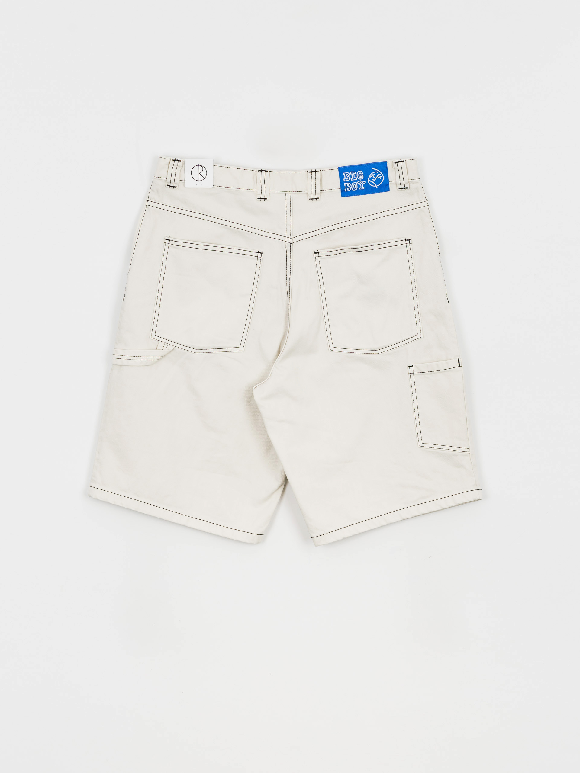 Polar Skate Big Boy Work Shorts (washed white)