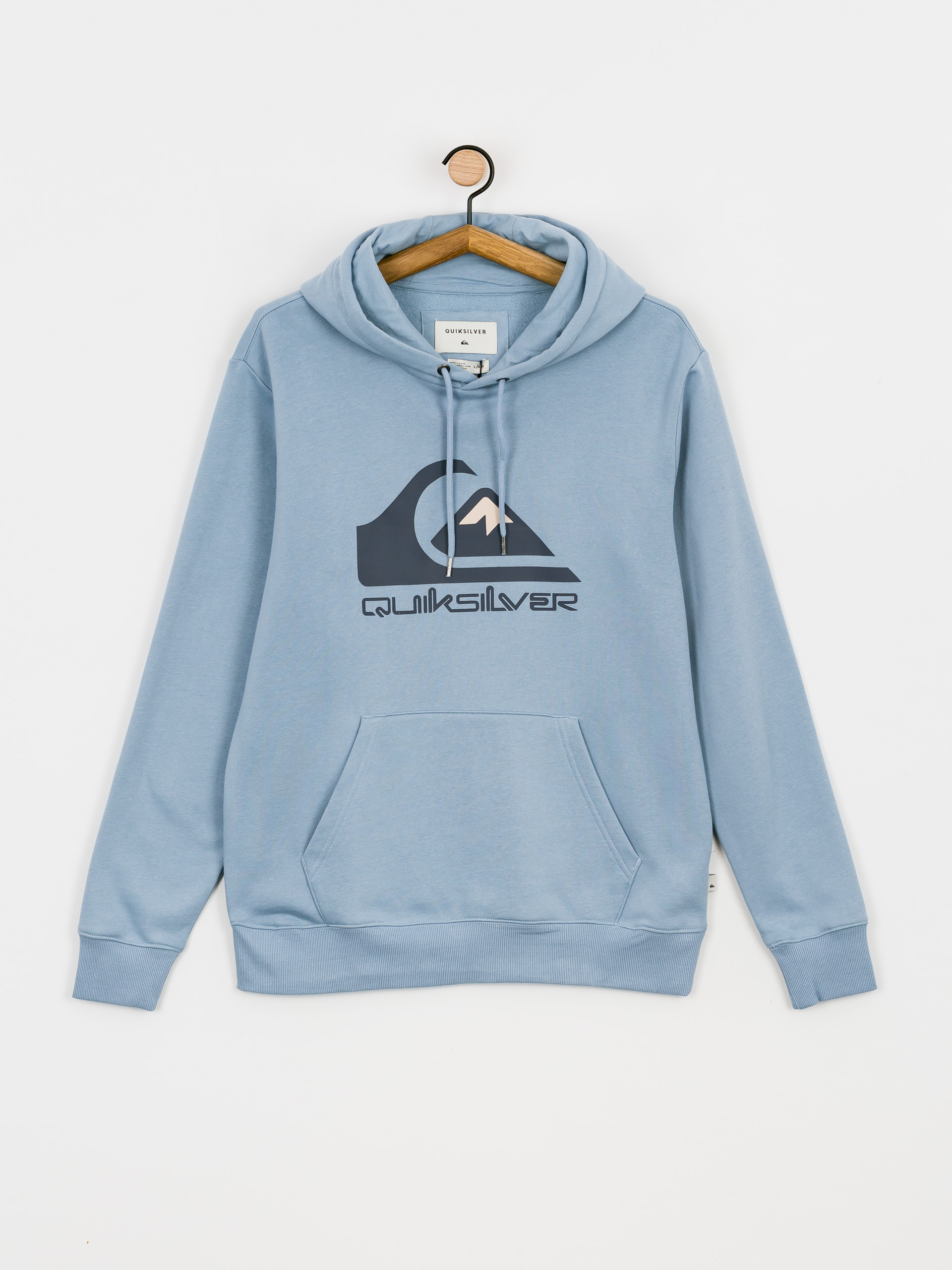 Quiksilver Big Logo HD Hoodie (ashley blue)