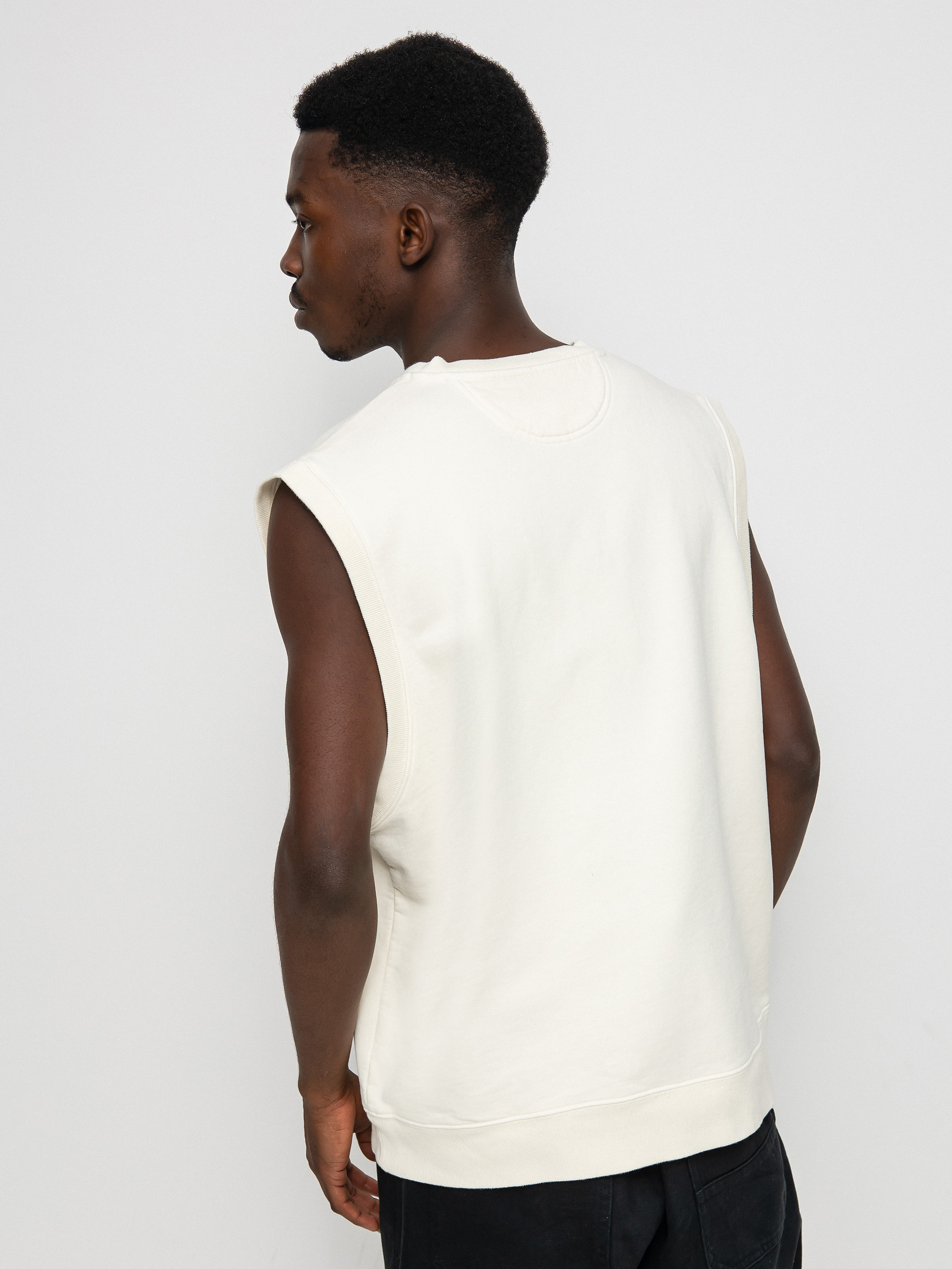 Stussy Fleece Vest (bone)