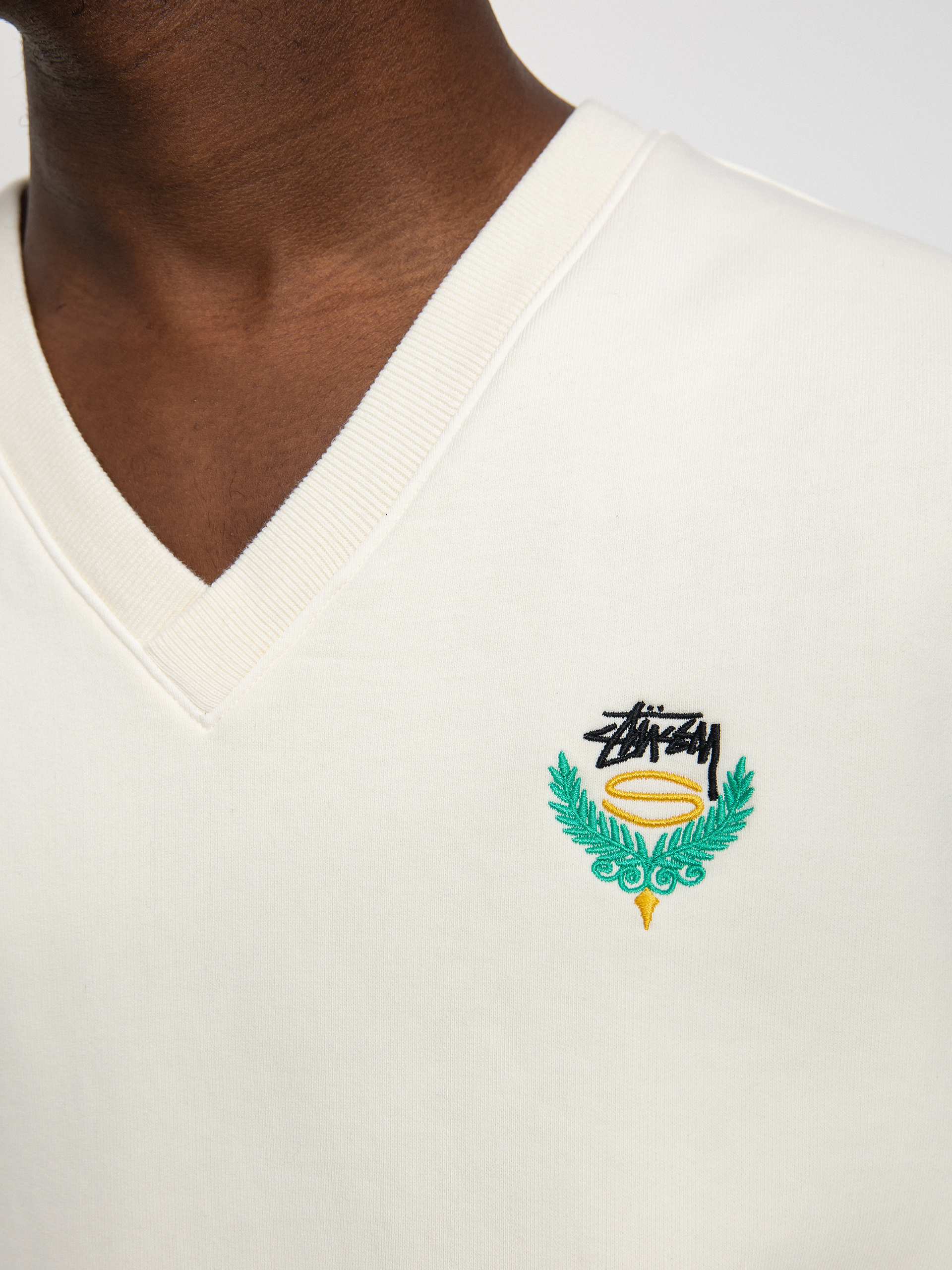 Stussy Fleece Vest (bone)