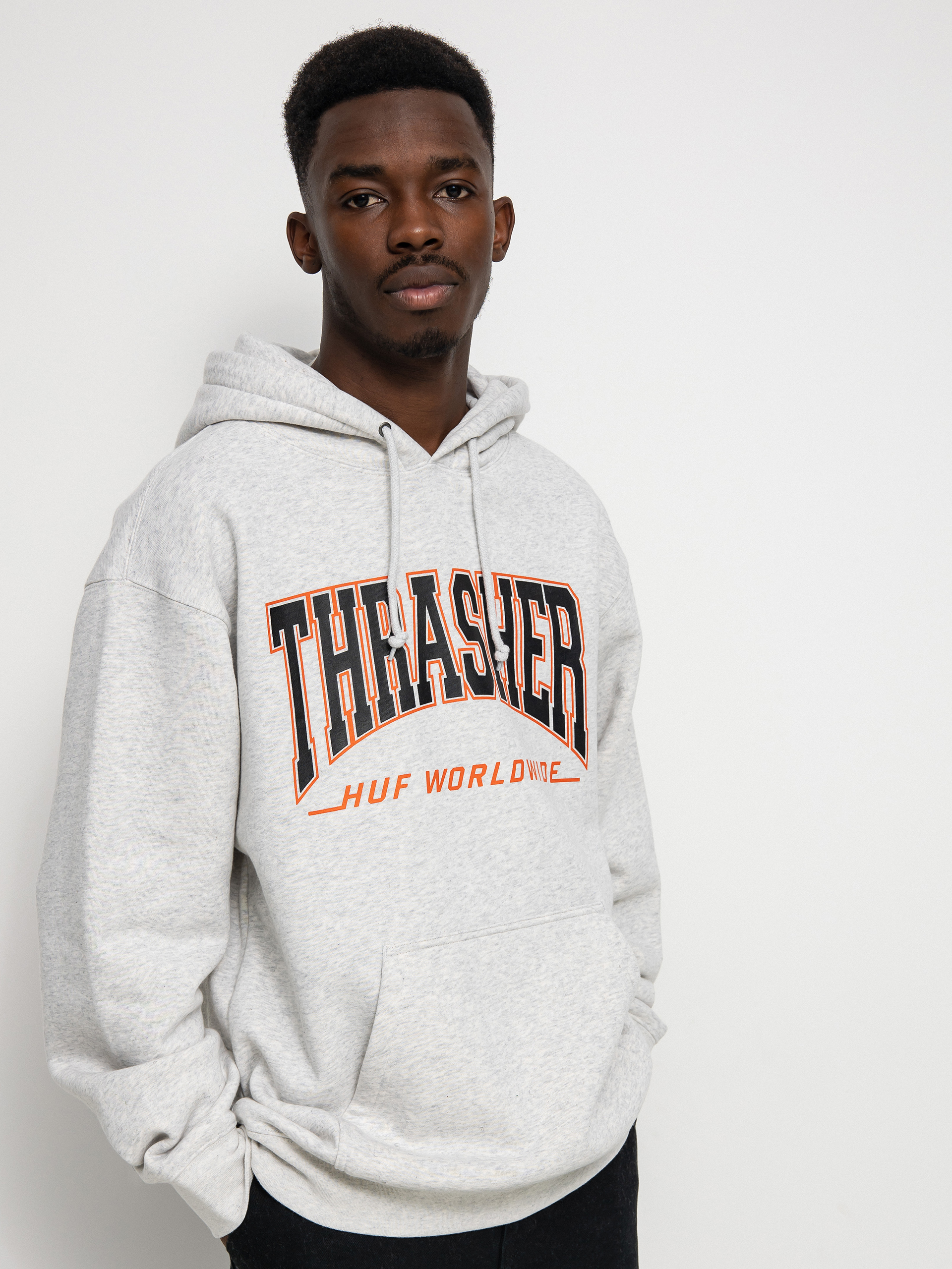 Huf Shirts Thrasher X Huf Hoodie HUF X Thrasher Classic H Pullover