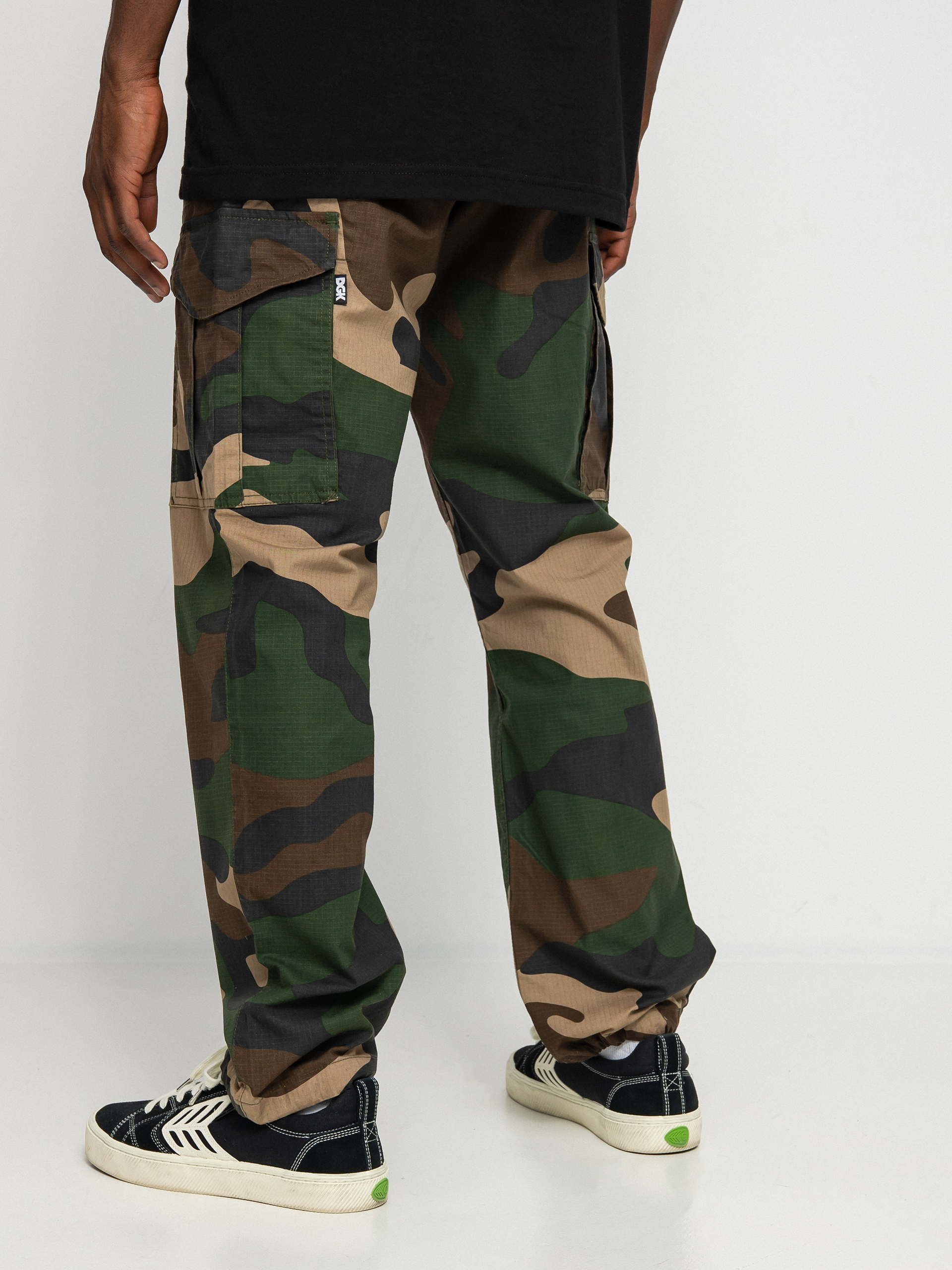 DGK Cargo Pants (big woods camo)