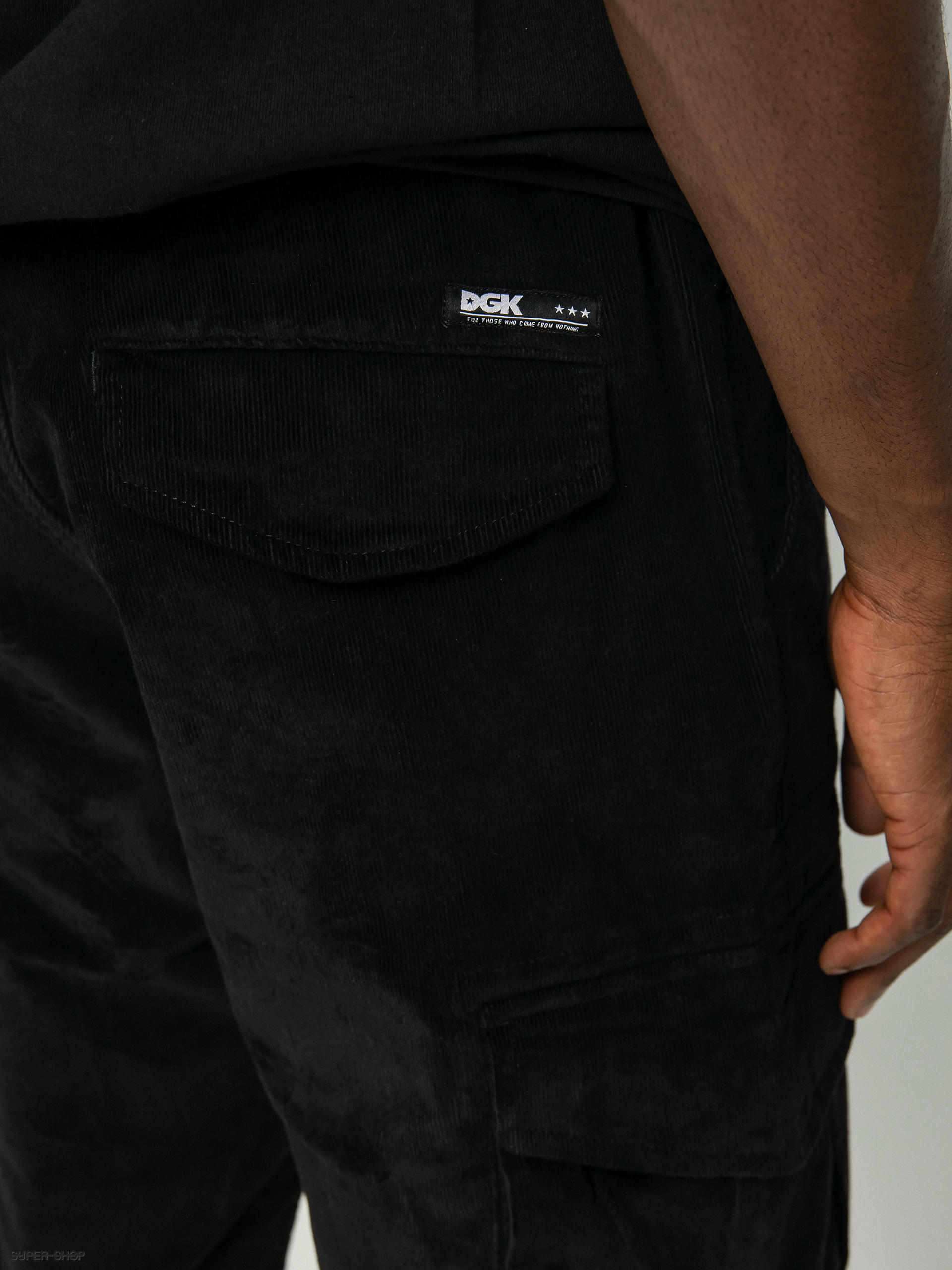 DGK Monogram Charcoal Corduroy Pants