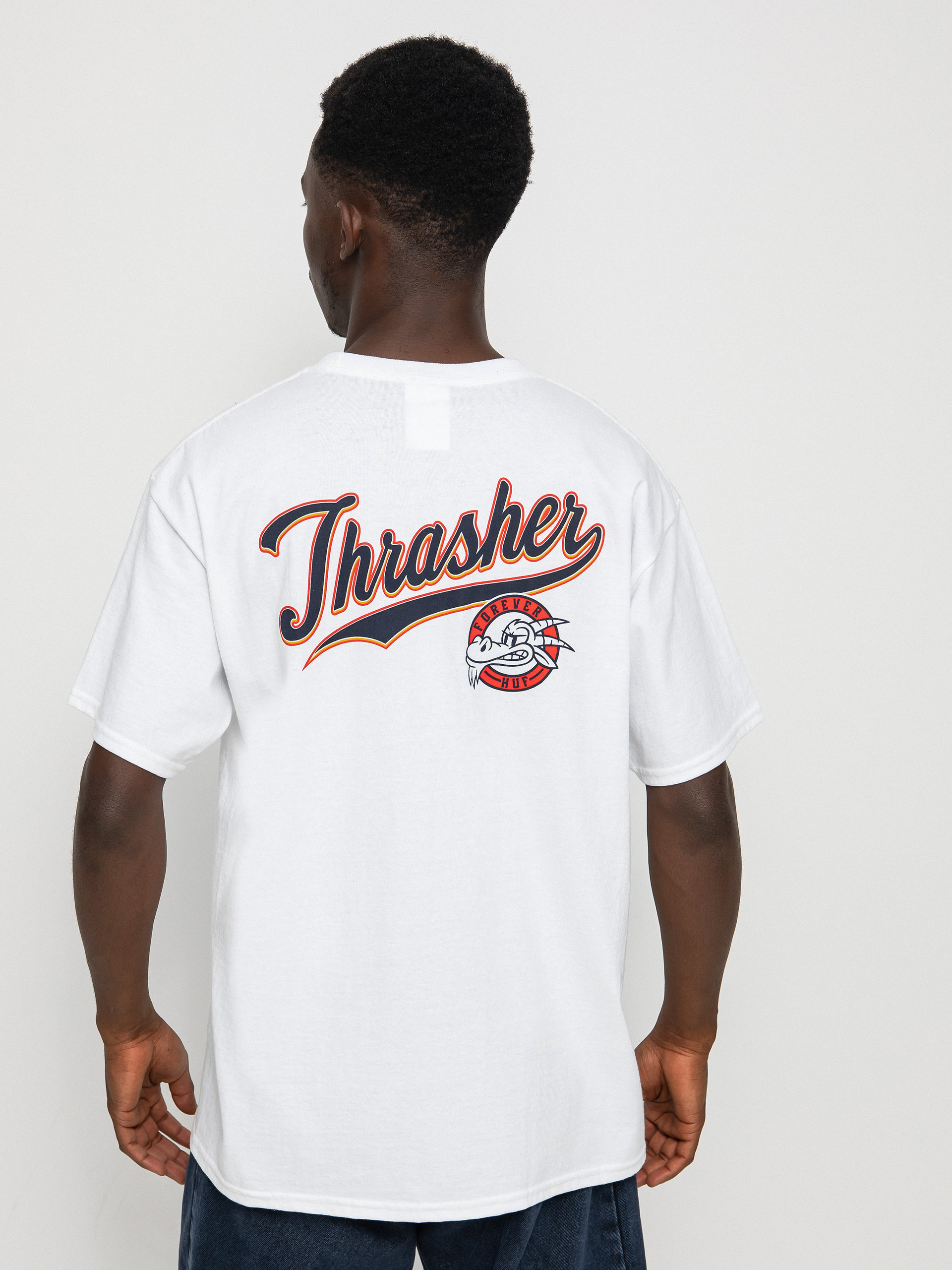 HUF X Thrasher Portola T-shirt (white)
